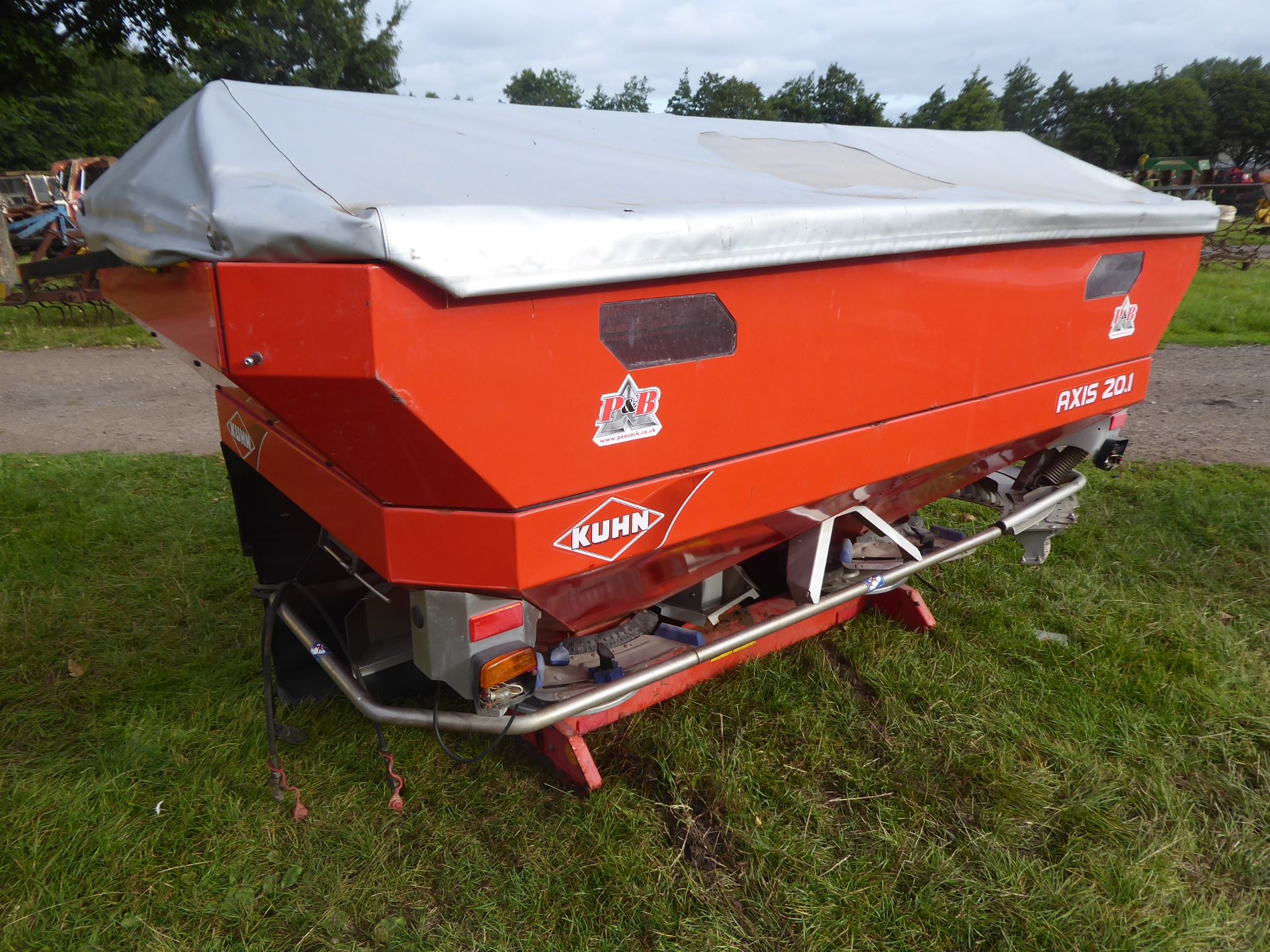 Kuhn Axis 20.1 12-18m spreader hardcoated discs, 2011, GWO - Image 4 of 4