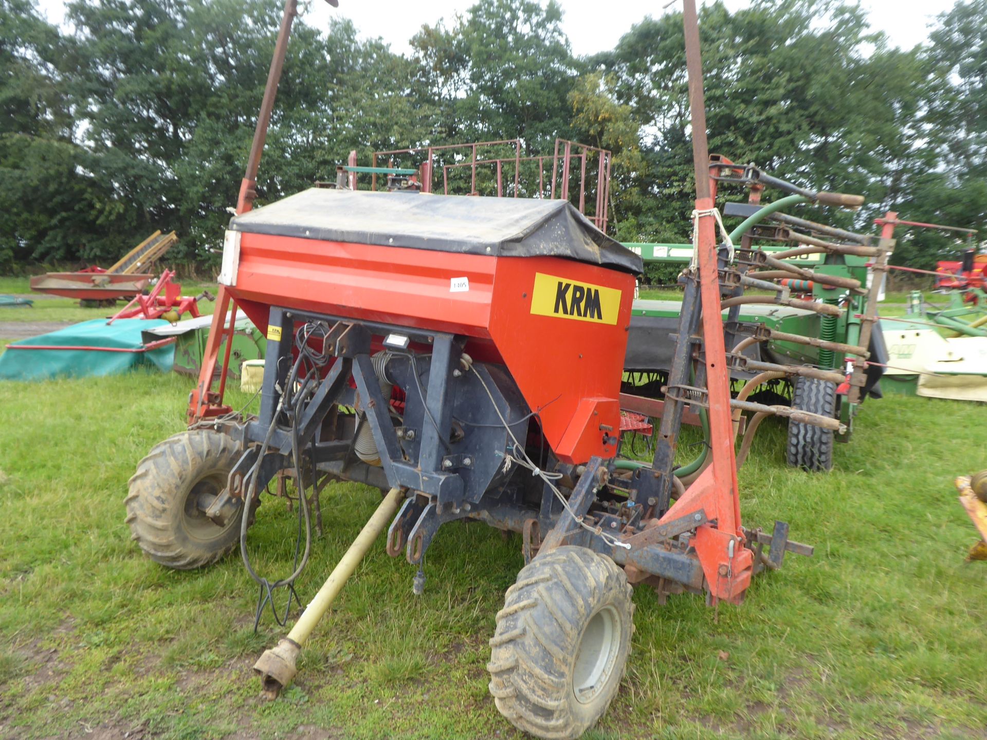 KRM 5m seed drill, manual