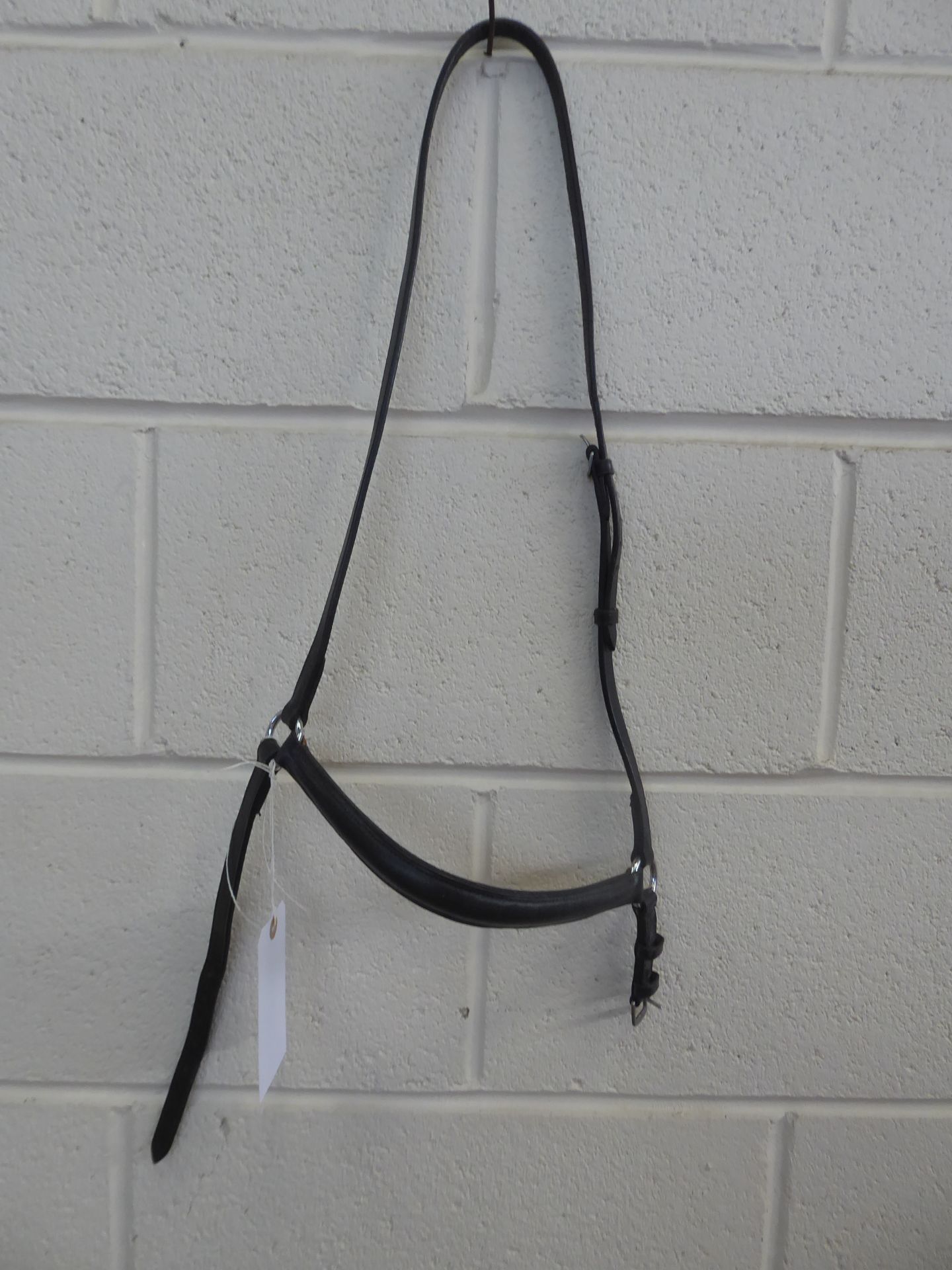 Black full size drop noseband