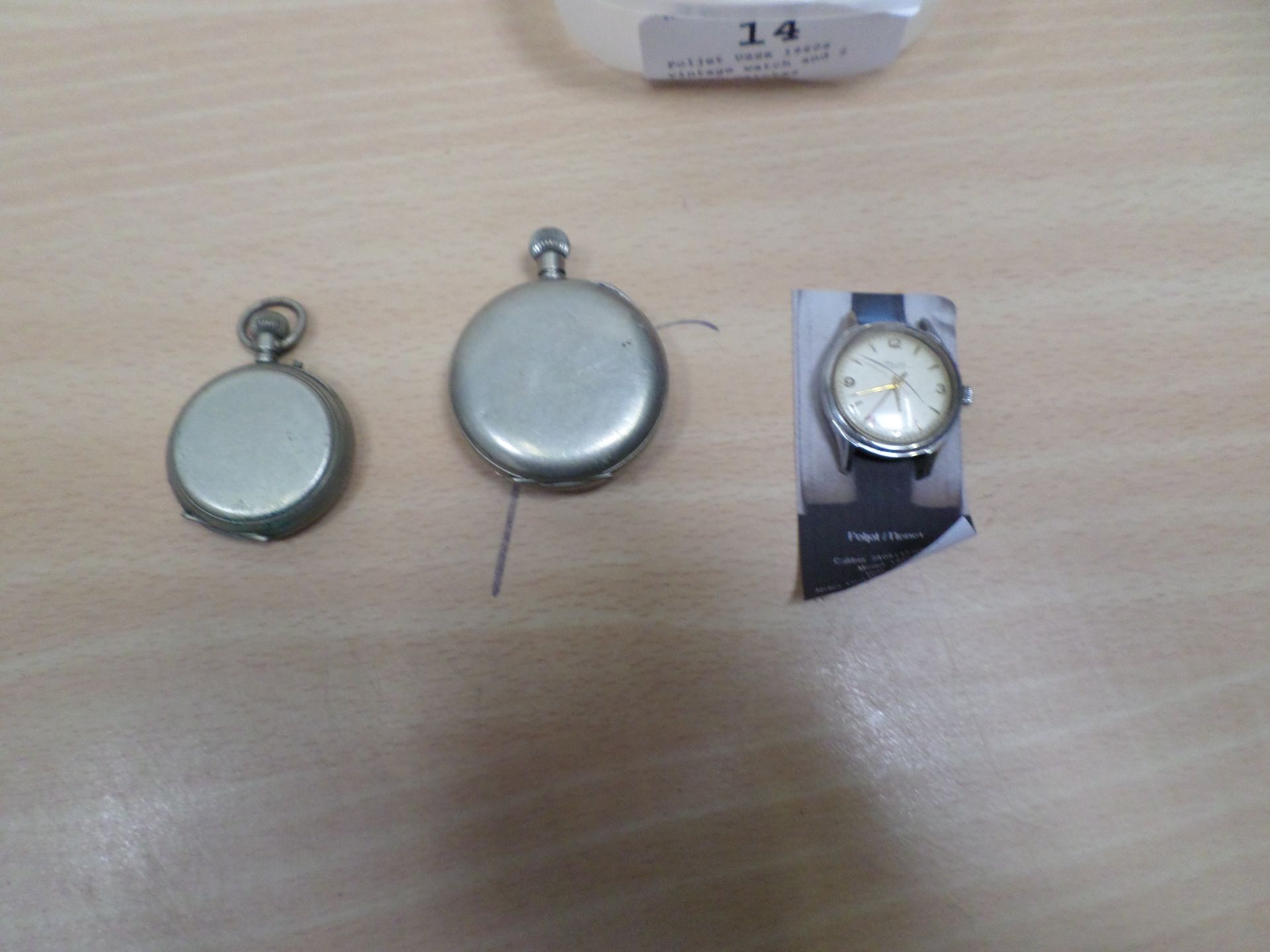 Poljet USSR 1960s vintage watch and 2 pocket watches - Image 3 of 3