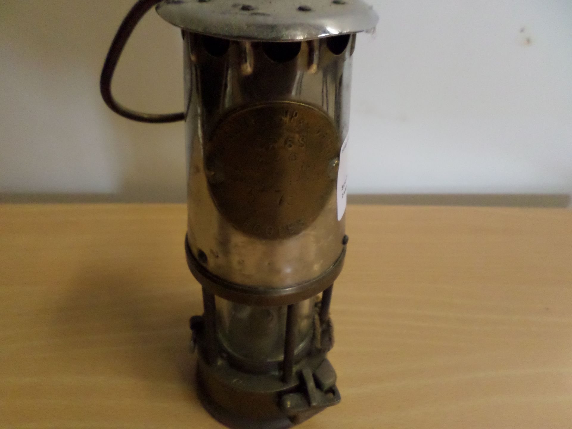 Eccles protector safety lamp