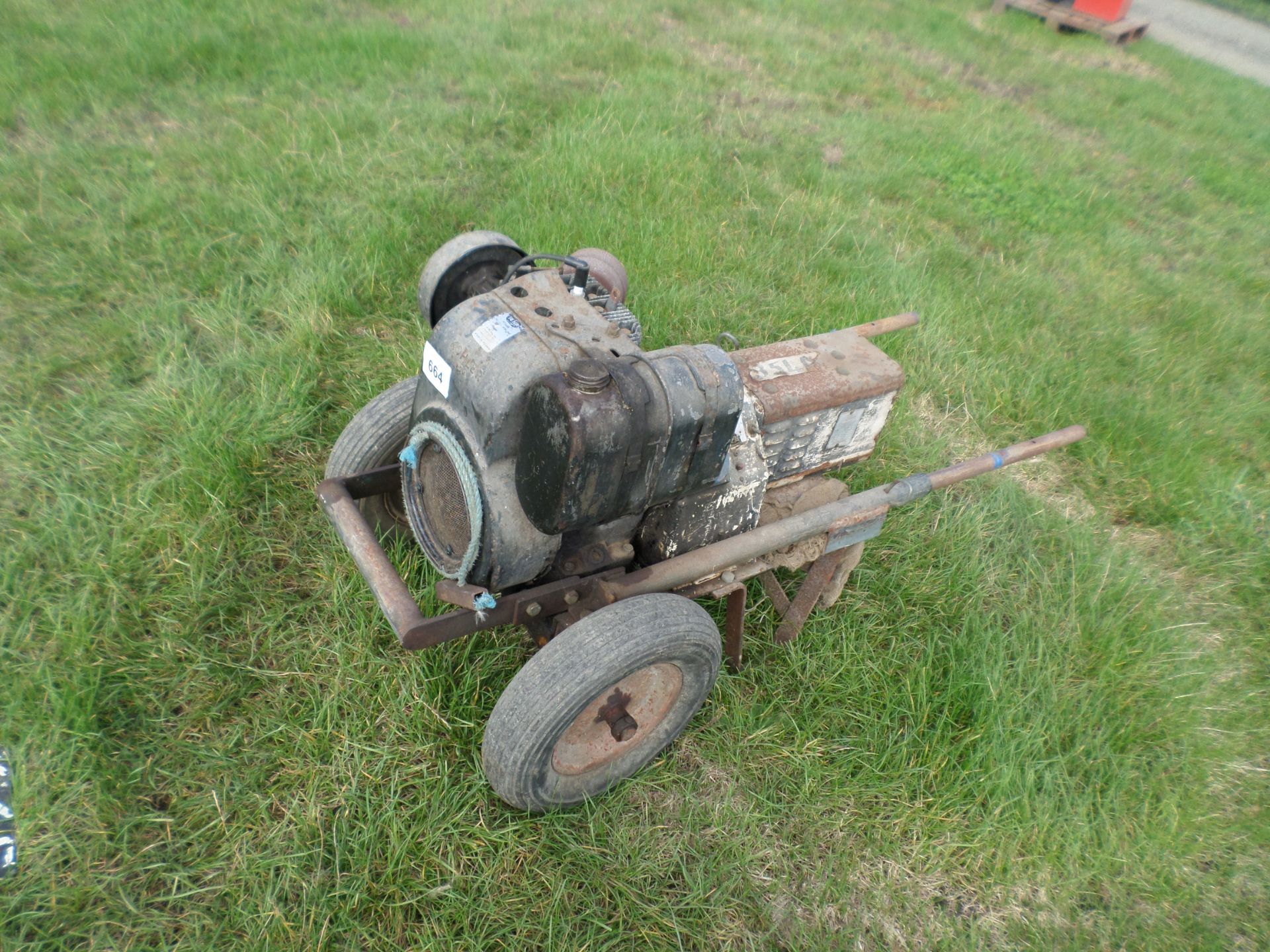 Vintage petrol generator - Image 2 of 2