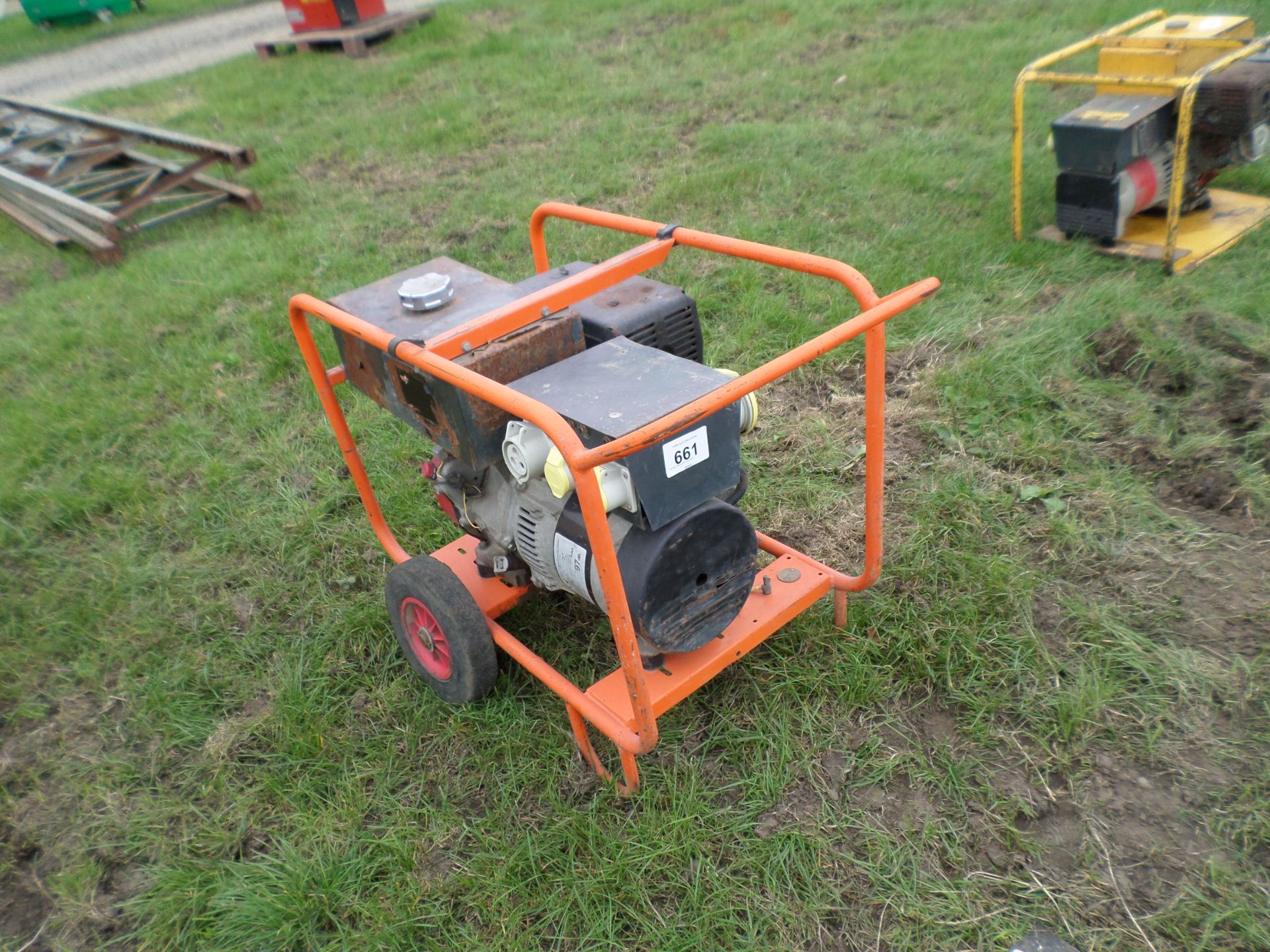 Honda 7.5kva petrol generator NO VAT