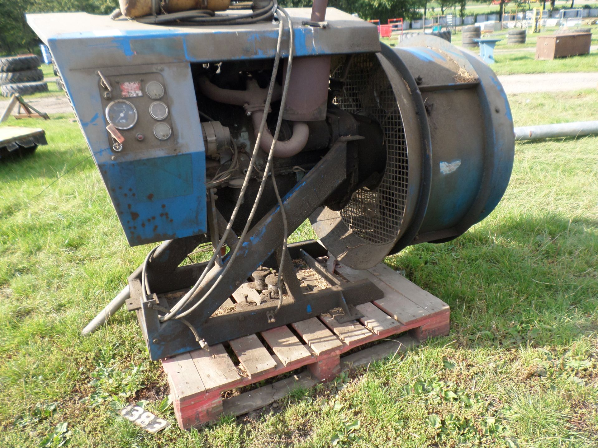 Crop drying fan with Ford engine, used 2019