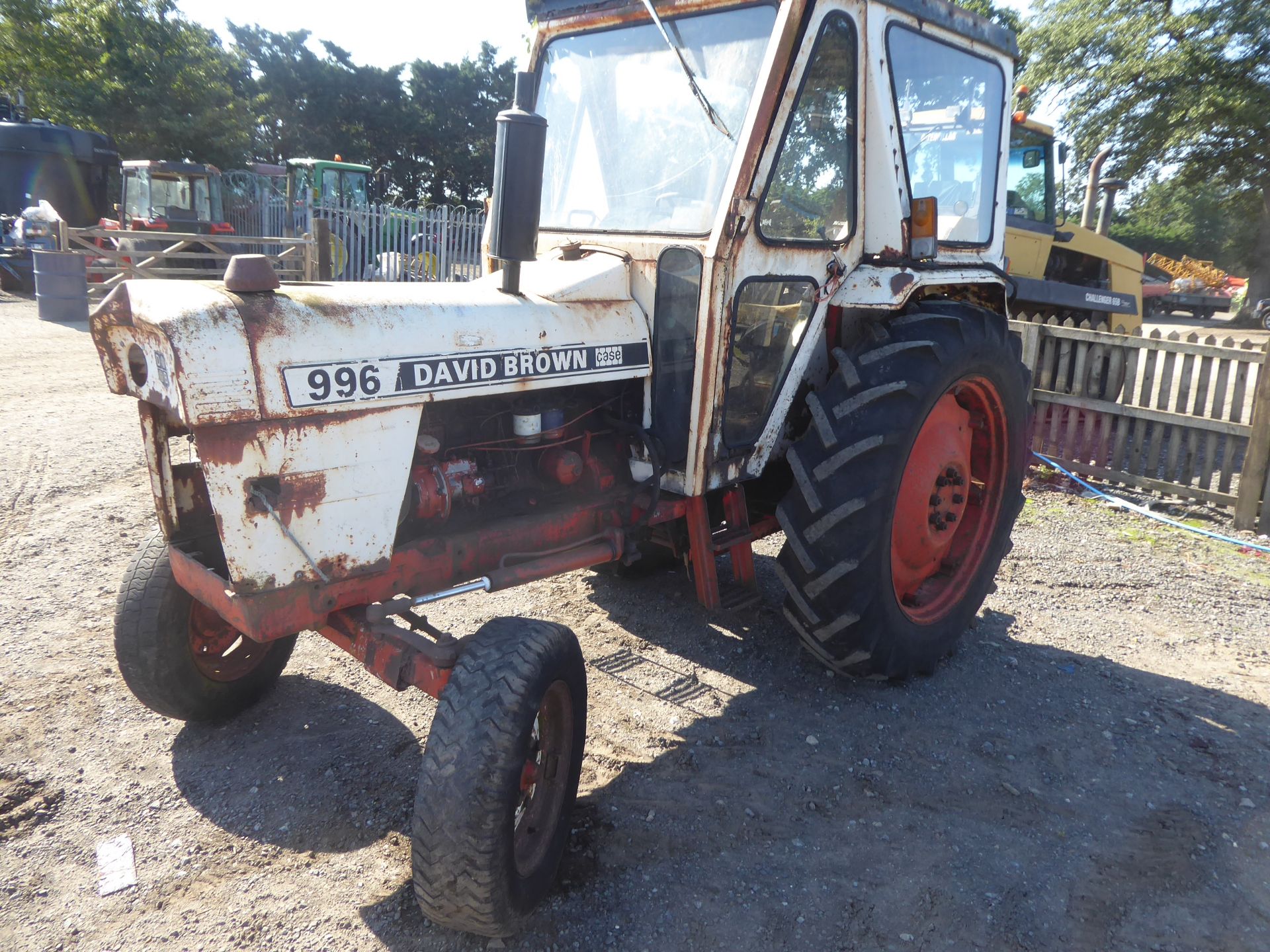 David Brown 996 tractor for restoration PWW 747R - Image 4 of 4