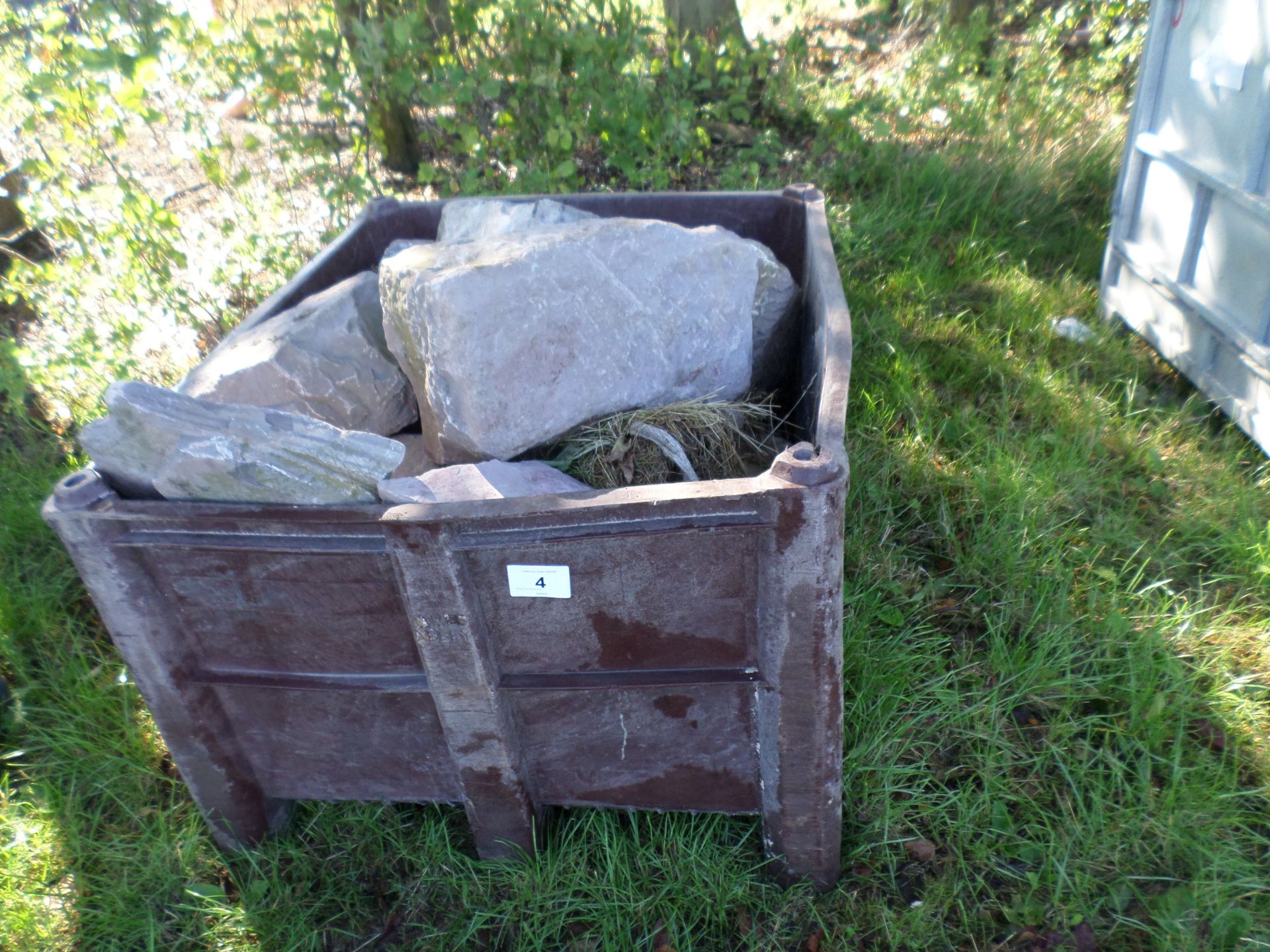 Pallet of building stone