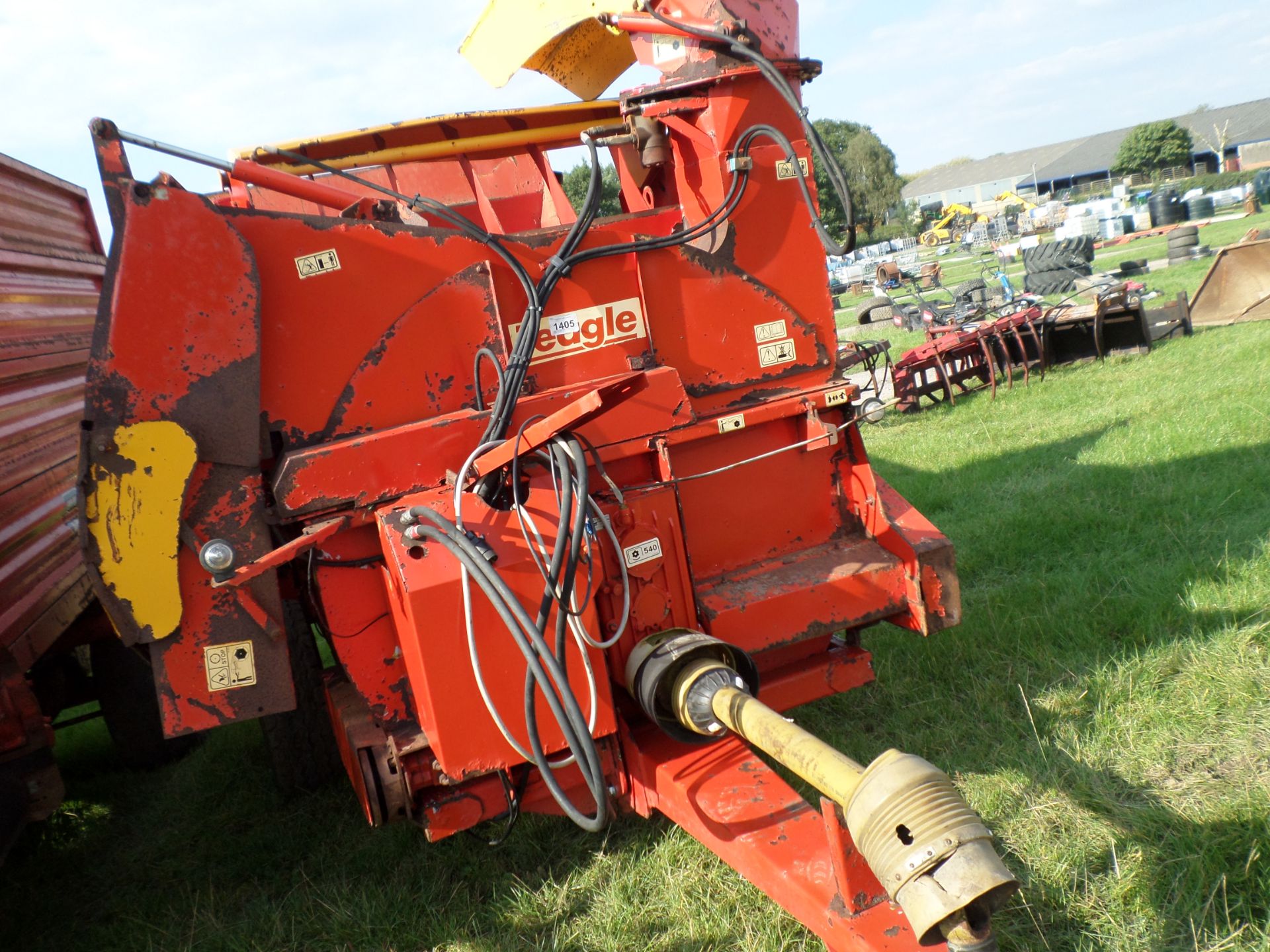 2008 Teagle 8080 straw chopper, electric controls