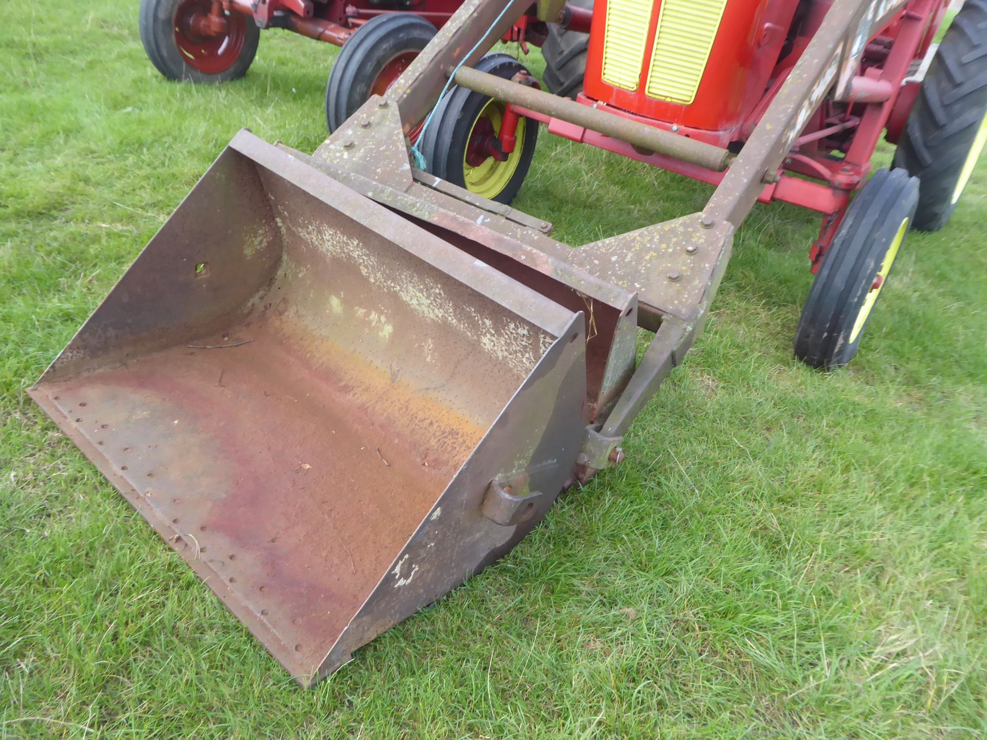 1961 David Brown 880 Implematic tractor with loader, tines and bucket, gwo NO VAT - Image 5 of 5