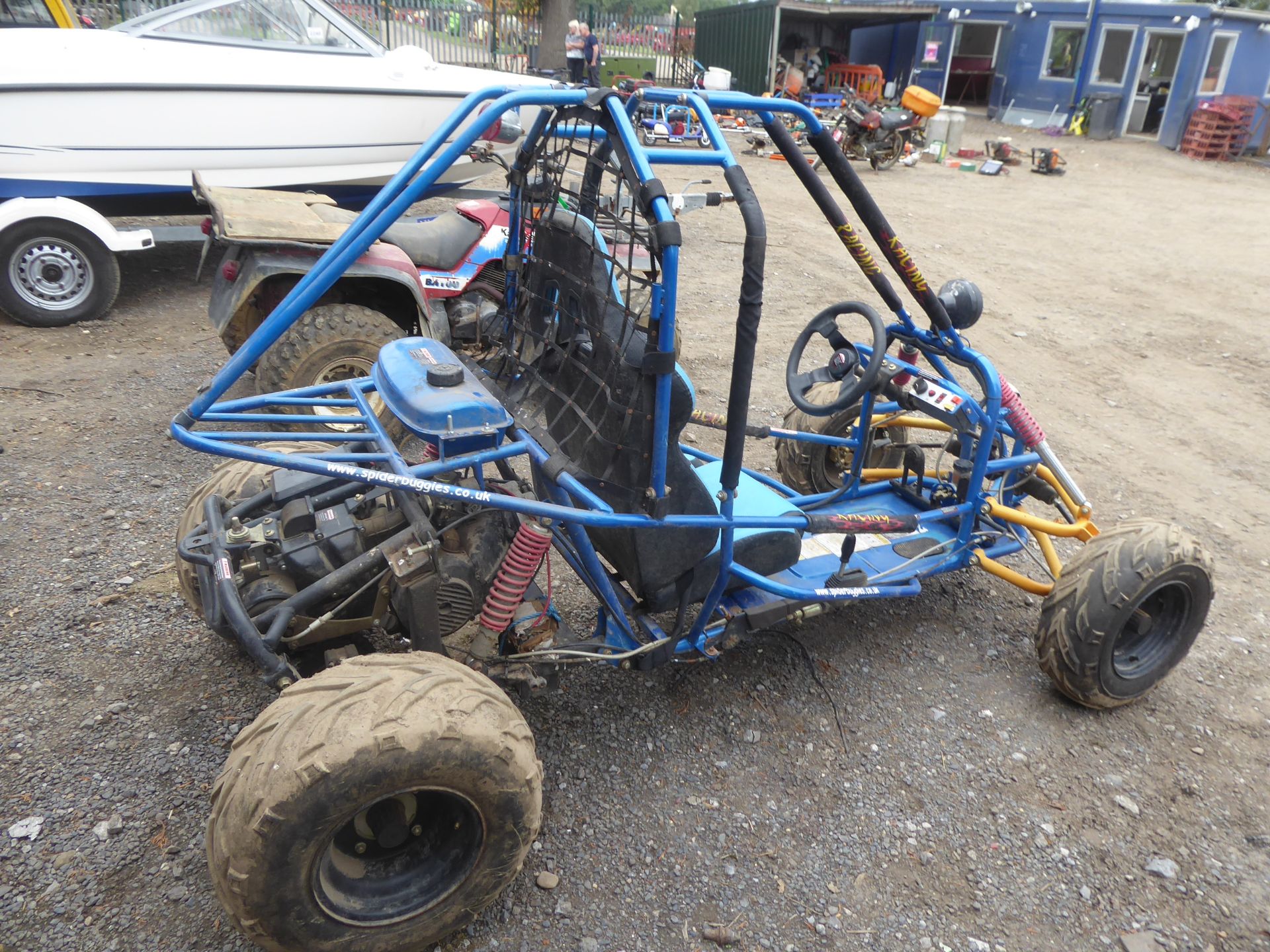 150cc Spider Buggy off road buggy with full cage, 4 point harness, bucket seat - Image 2 of 2