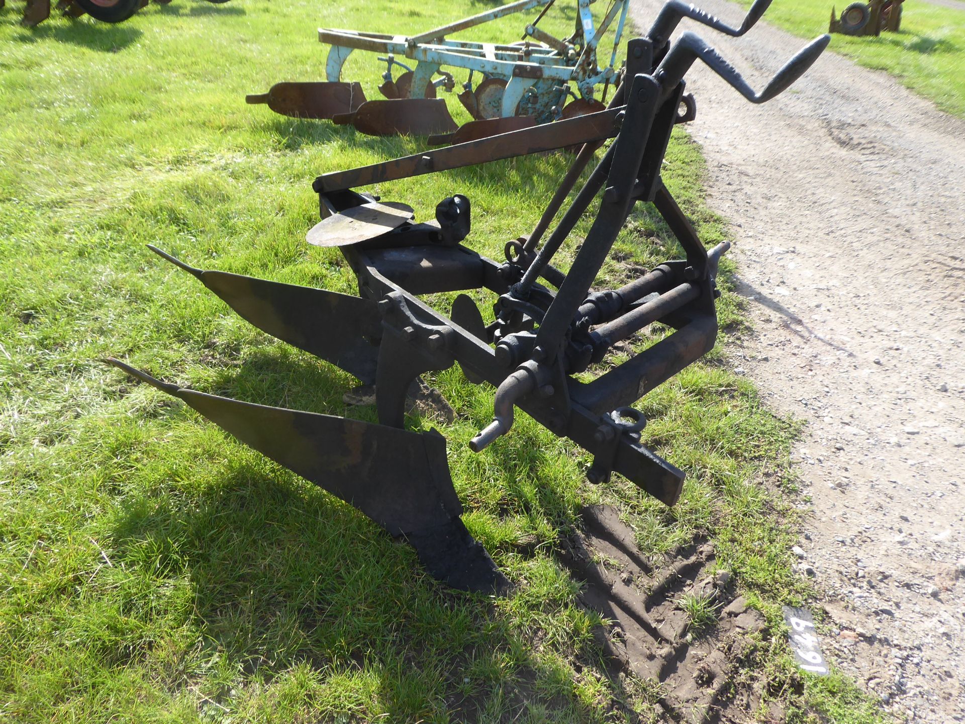 Ransome 2F plough - Image 2 of 2