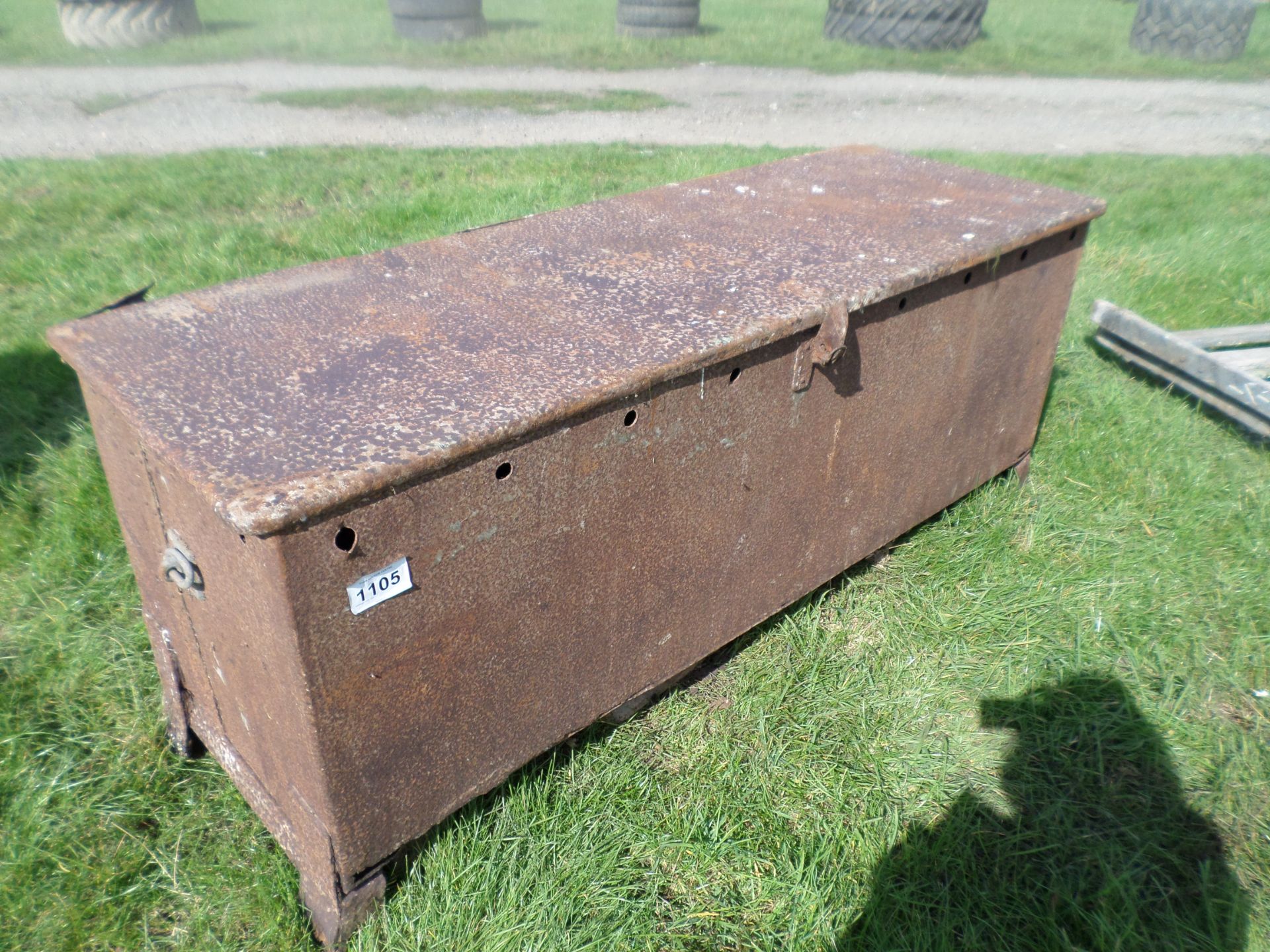 Vintage corn bin