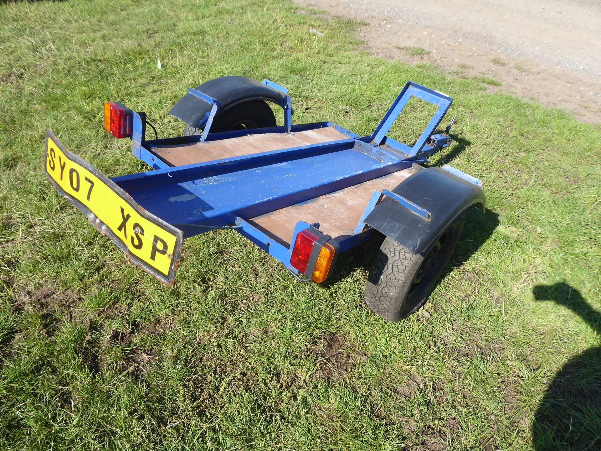 Motorcycle carrying trailer, NO VAT - Image 2 of 2