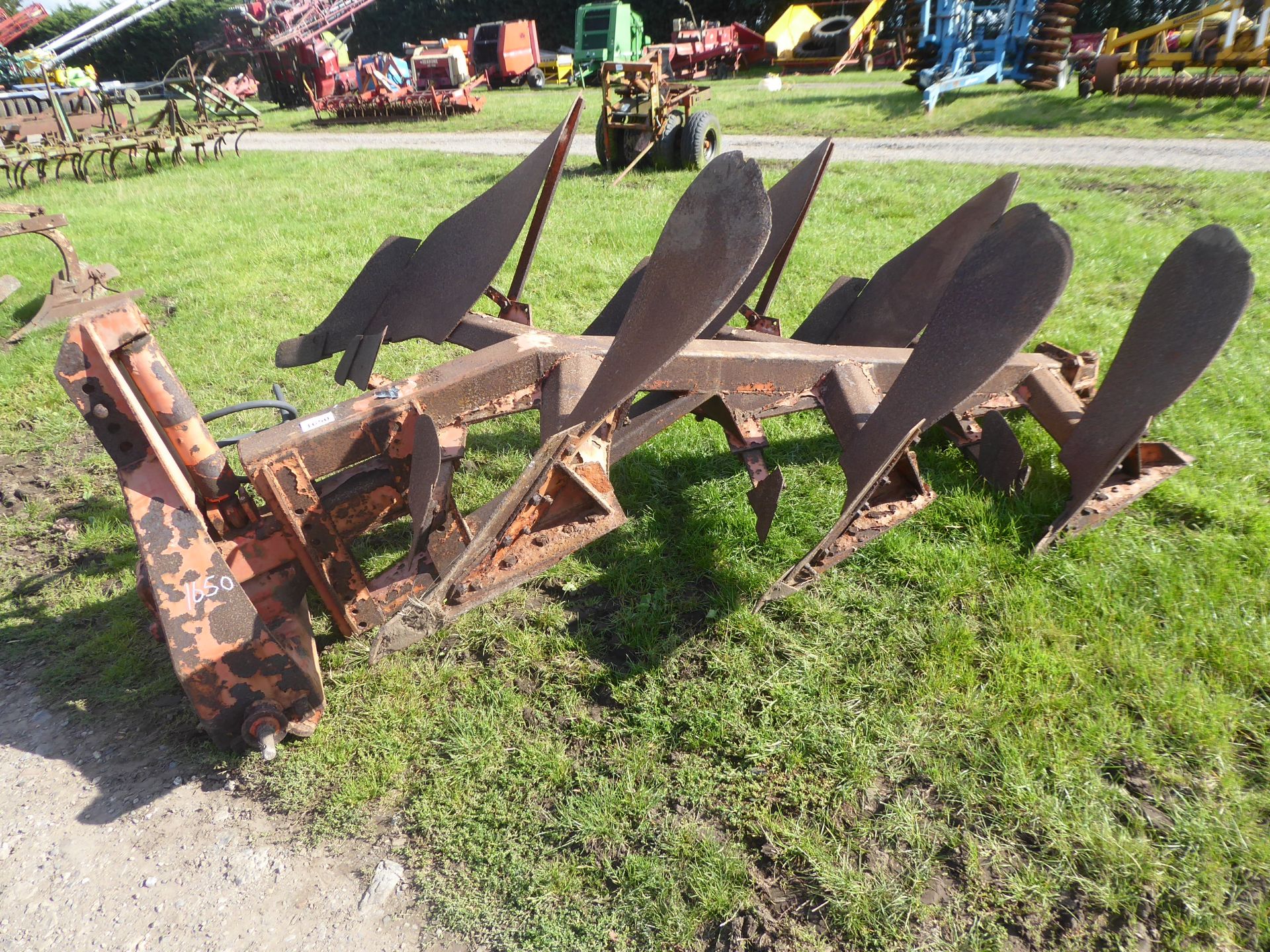 3F reversible plough