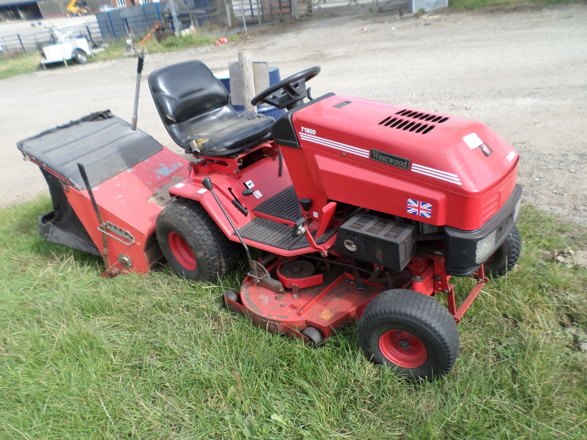 Westwood 1800 48" cut ride on mower with grass collector NO VAT