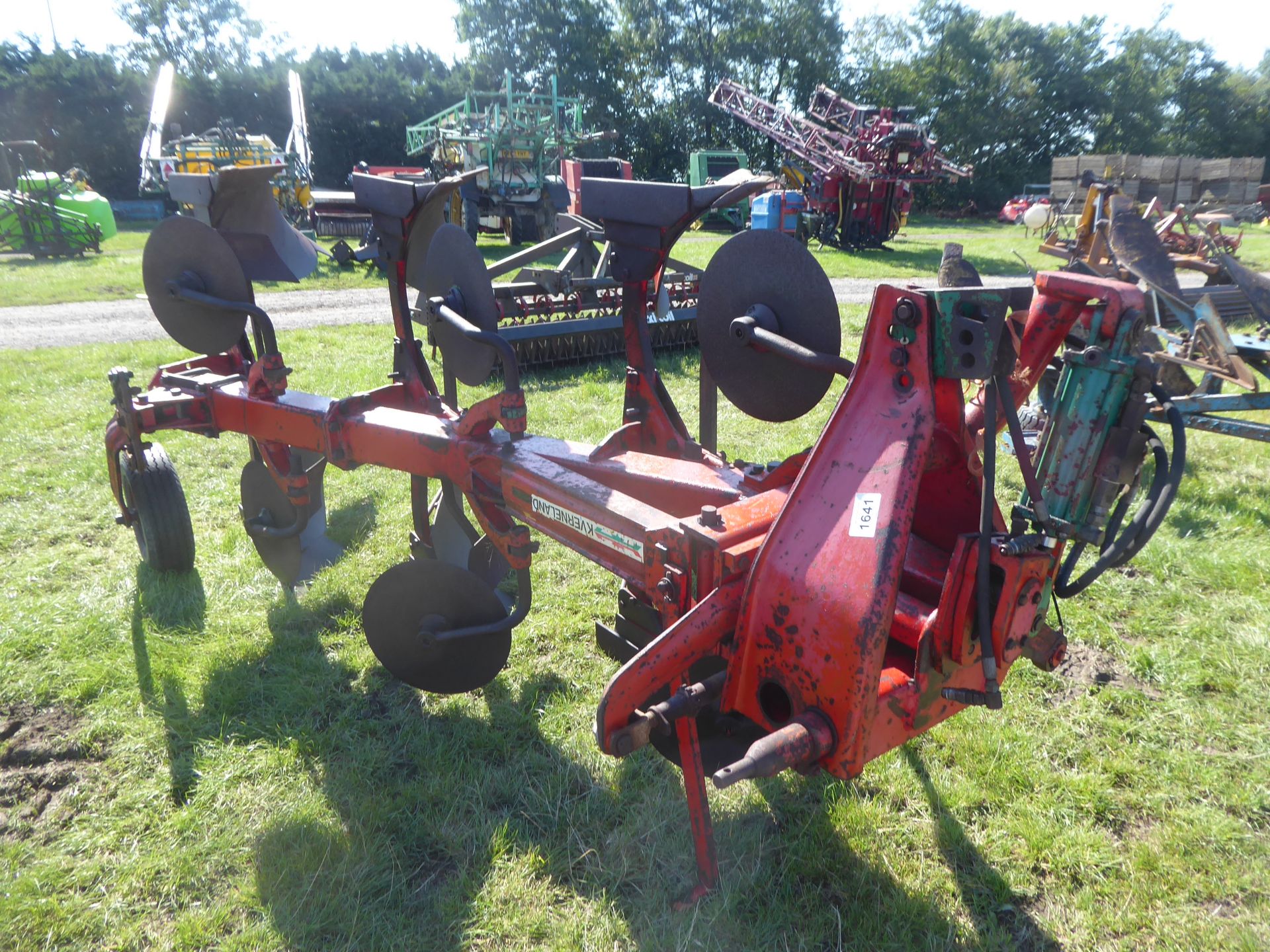 Kverneland 3F reversible plough - Image 3 of 3