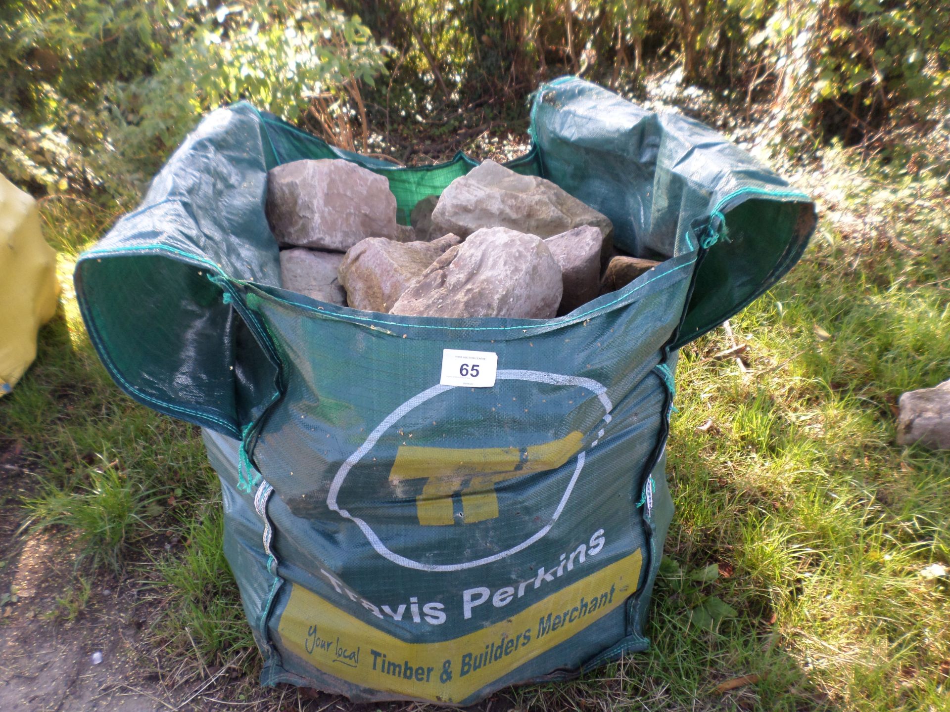 Pallet of building stone