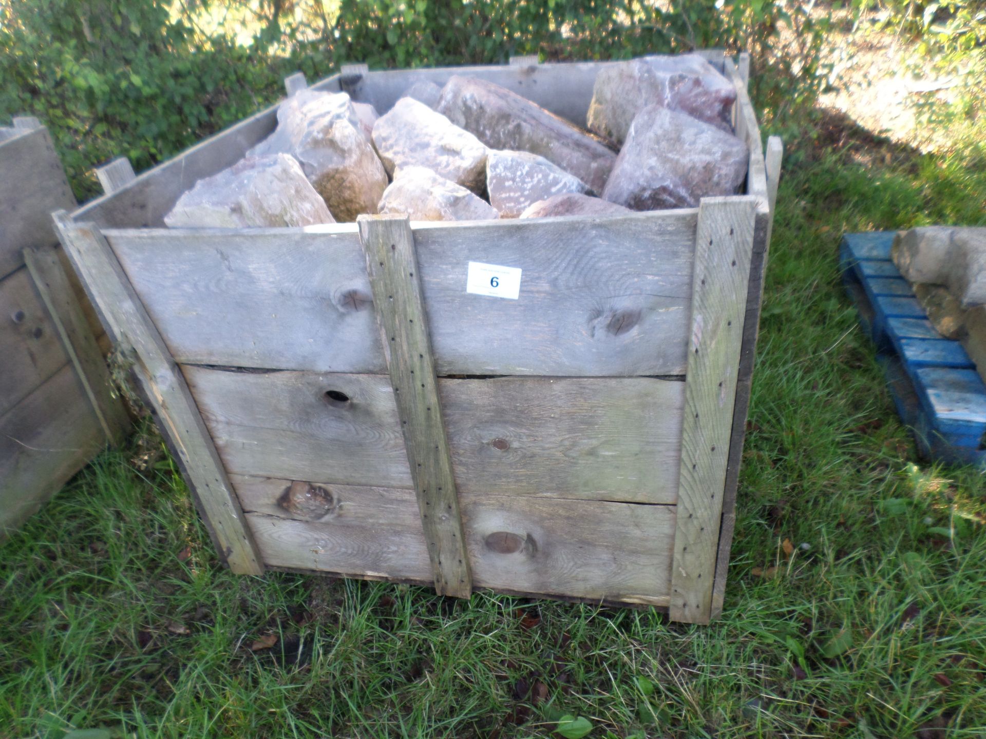 Pallet of building stone