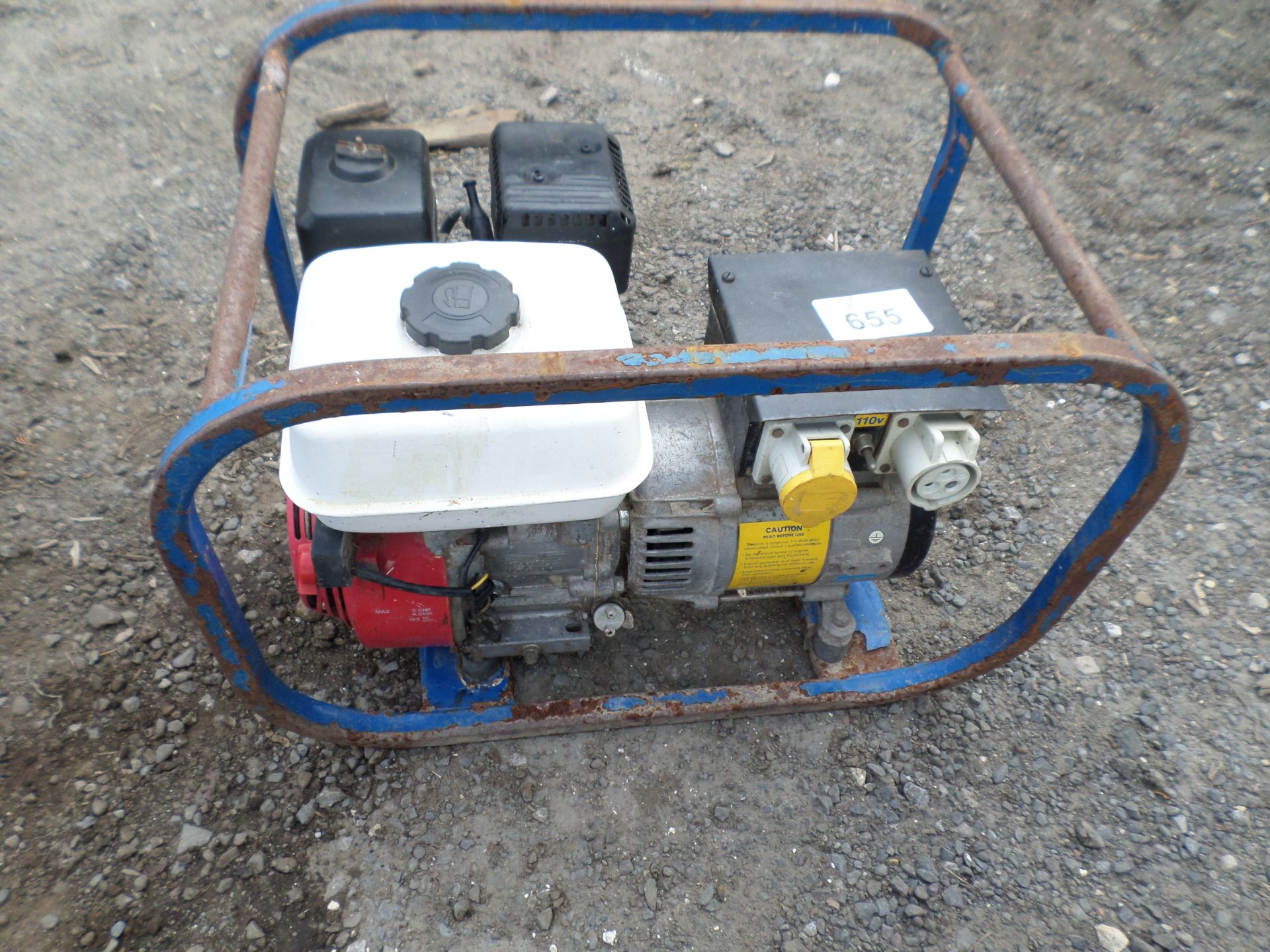 Honda GX160 engine generator NO VAT