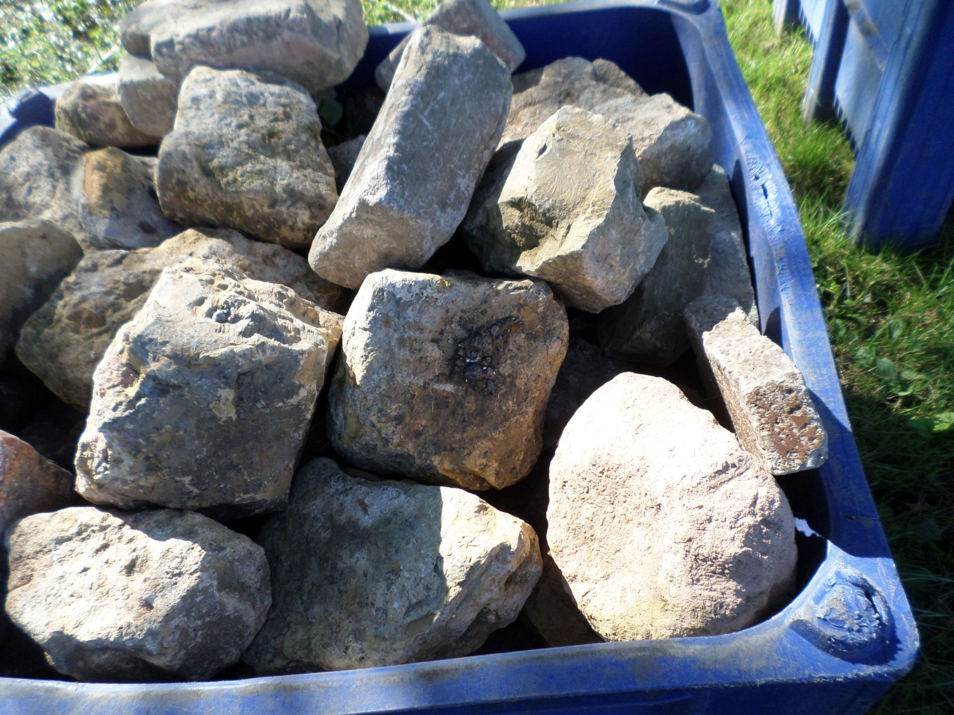 Pallet of building stone