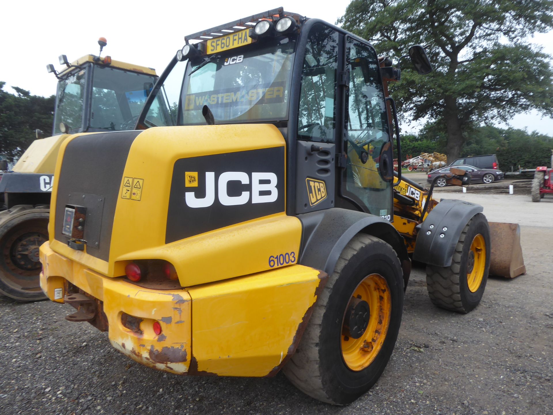 JCB TM310 Wastemaster pivot steer loadall c/w bucket and pallet forks, SF60 FHA, genuine 4478 - Image 3 of 3