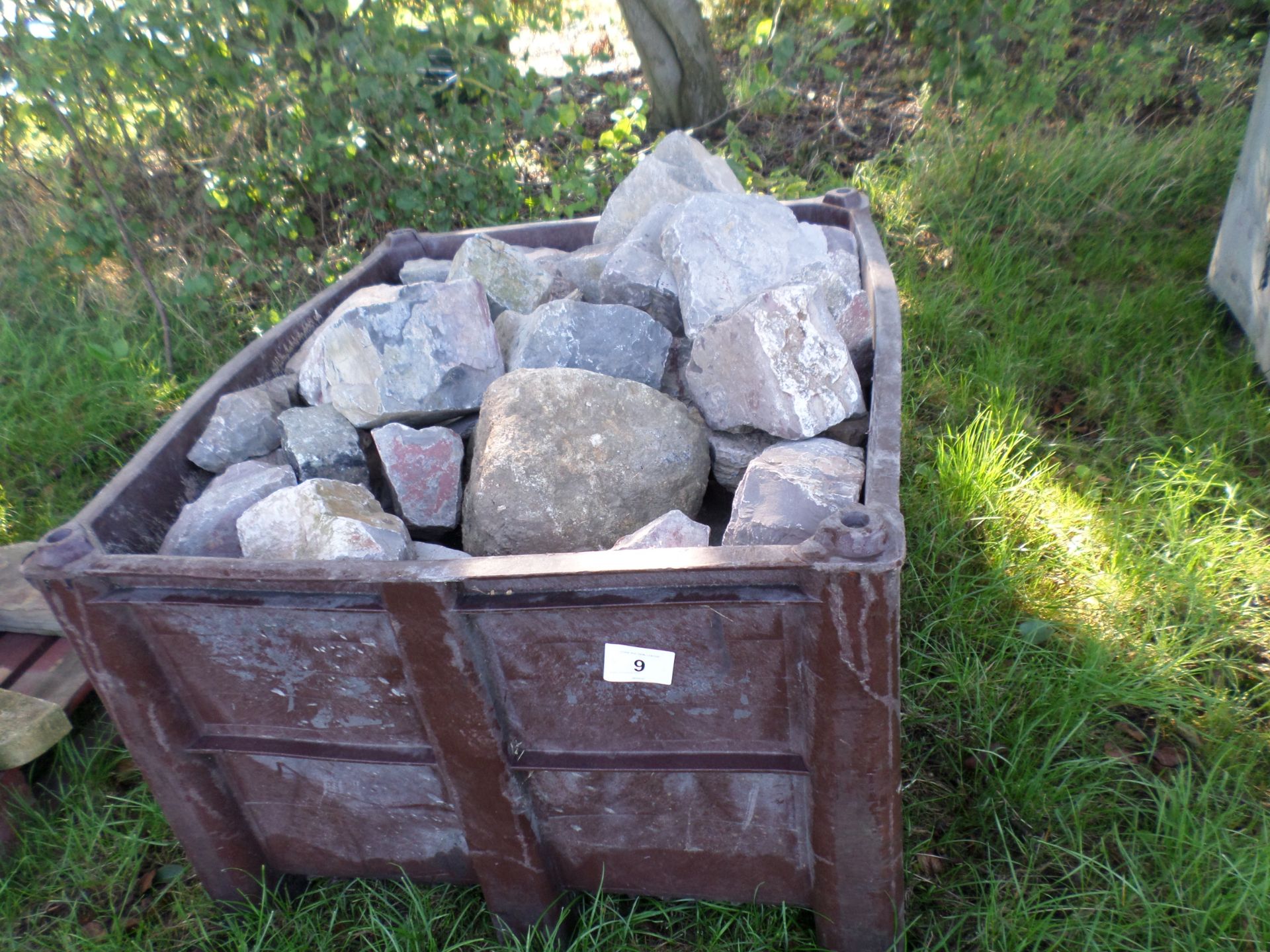 Pallet of building stone