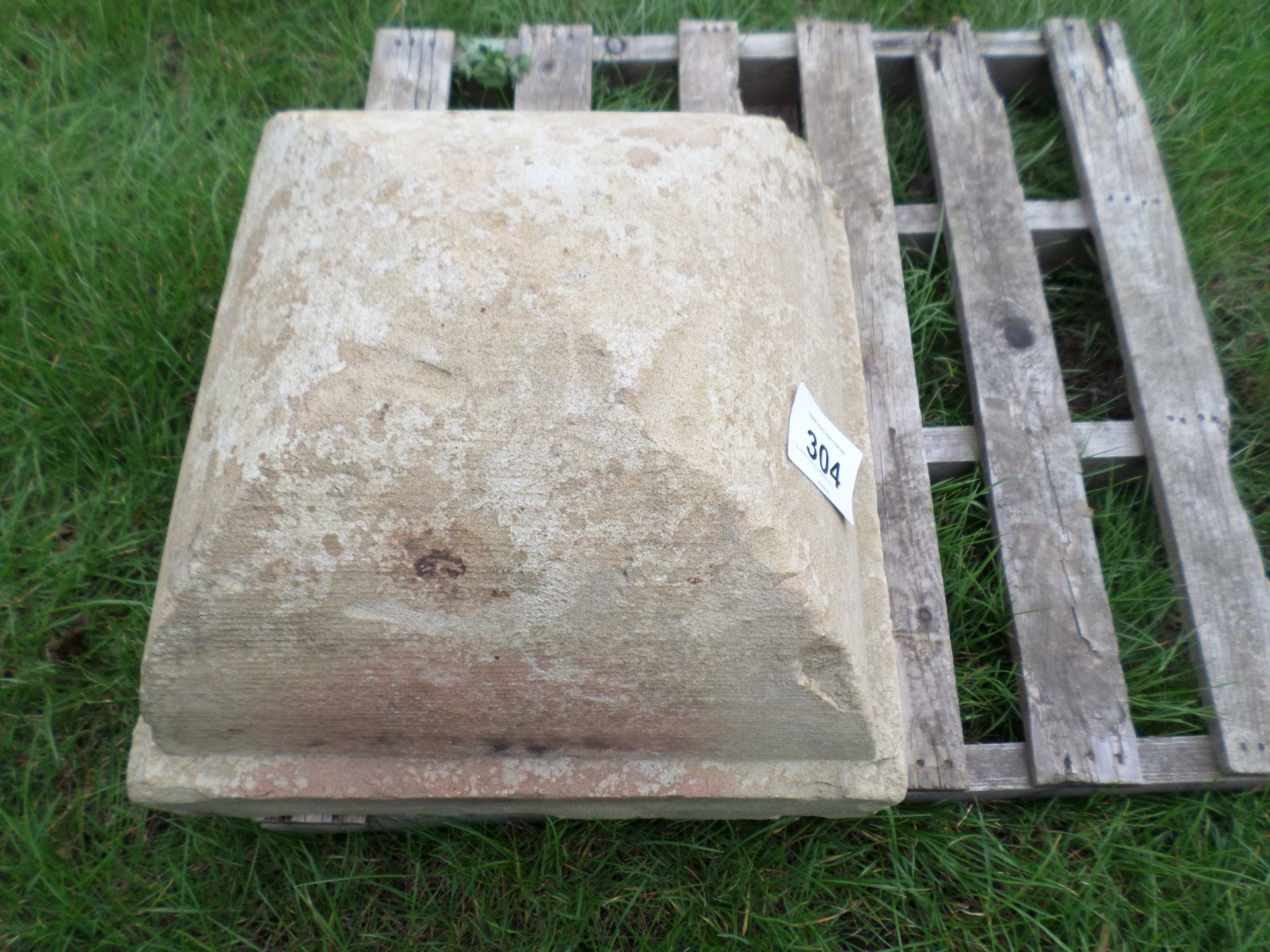 Yorkshire stone gatepost top NO VAT