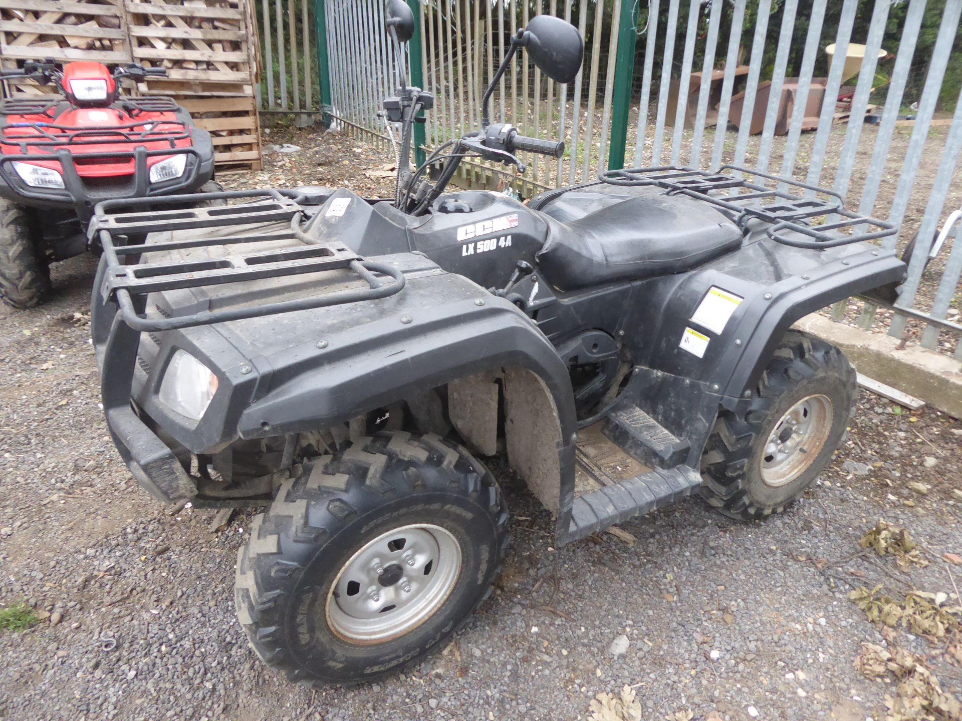 CCM, LX500 4A quad bike, AU09 AVW NO VAT - Image 3 of 3