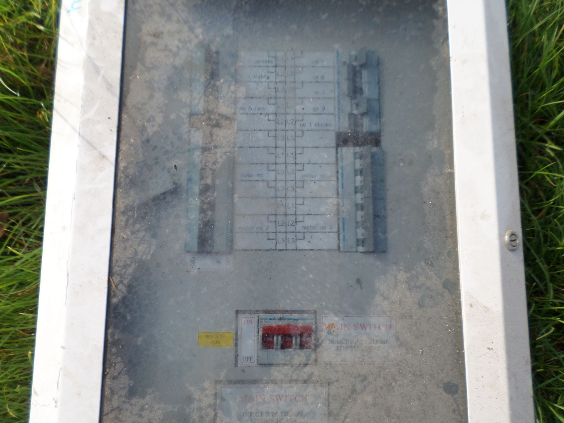 Hager electrical box c/w breakers - Image 2 of 2