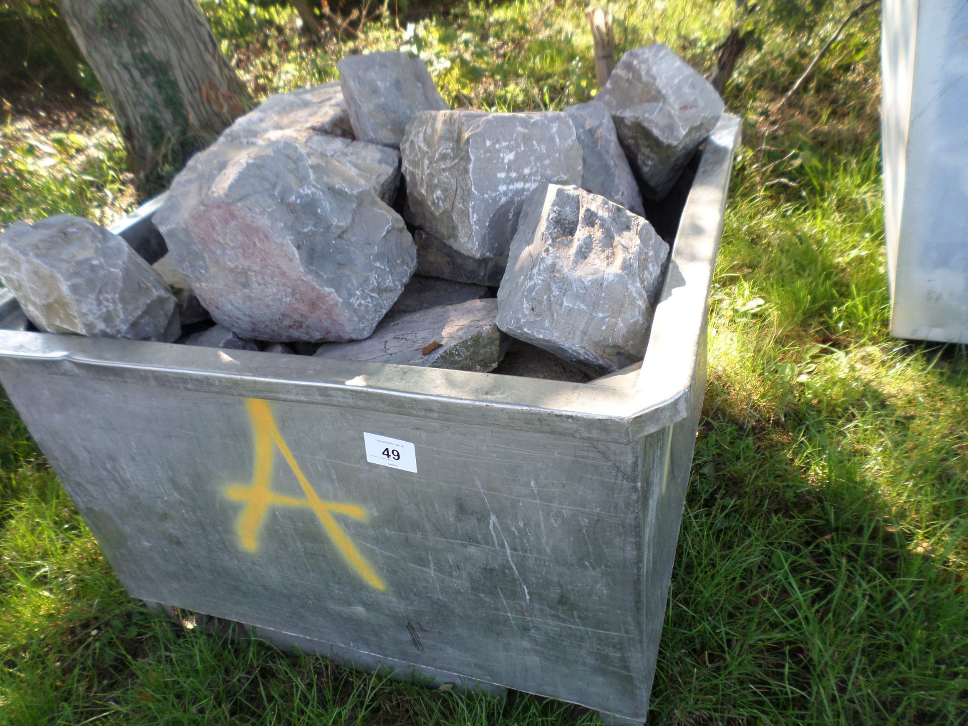 Pallet of building stone