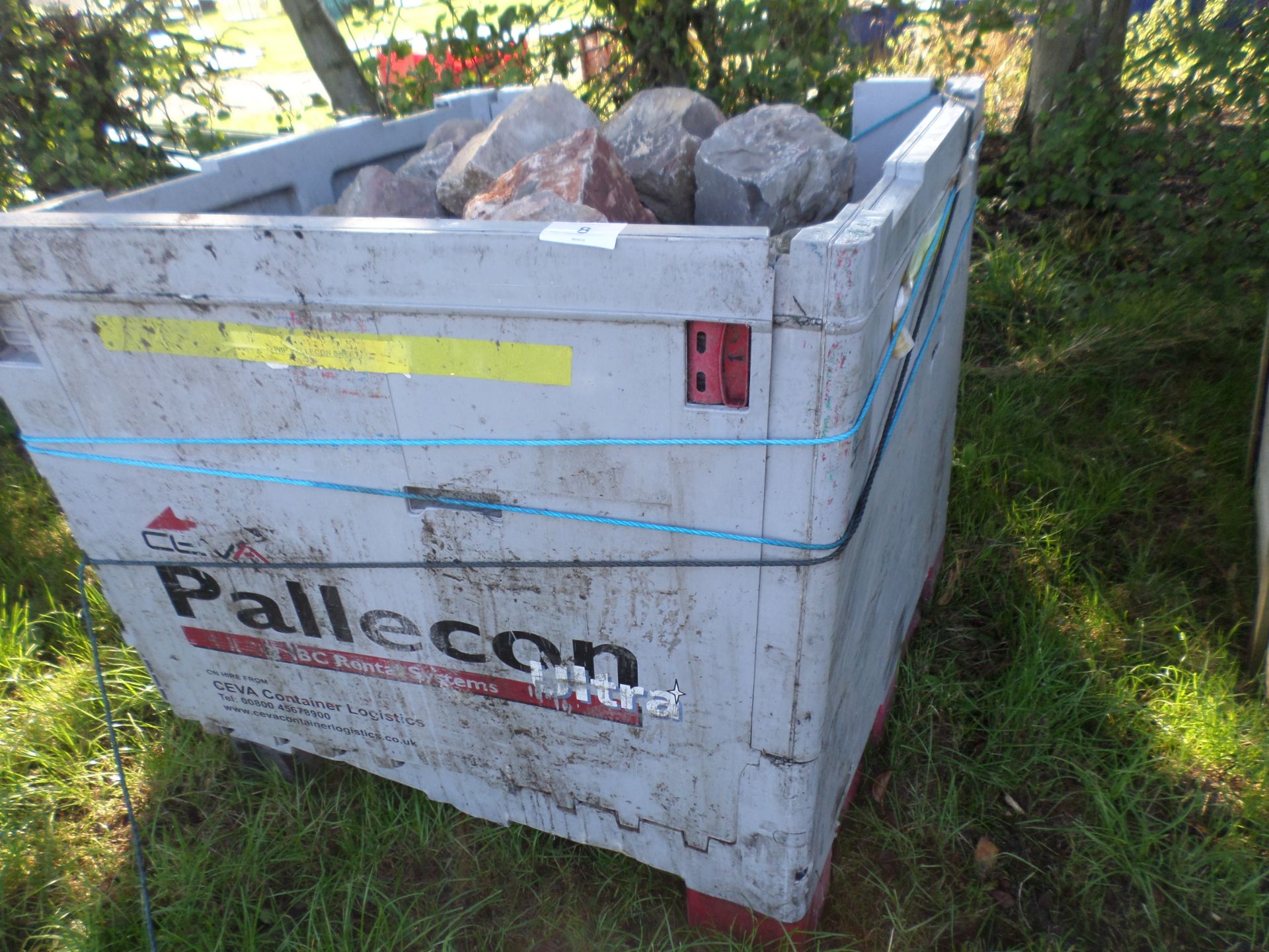 Pallet of building stone