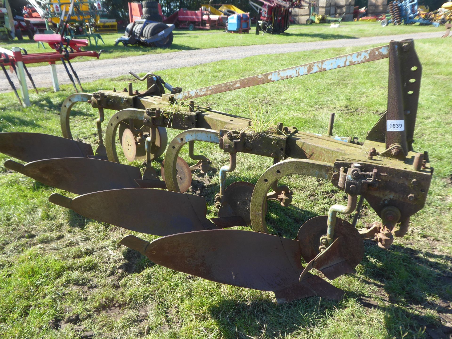 Ransome 4F conventional plough