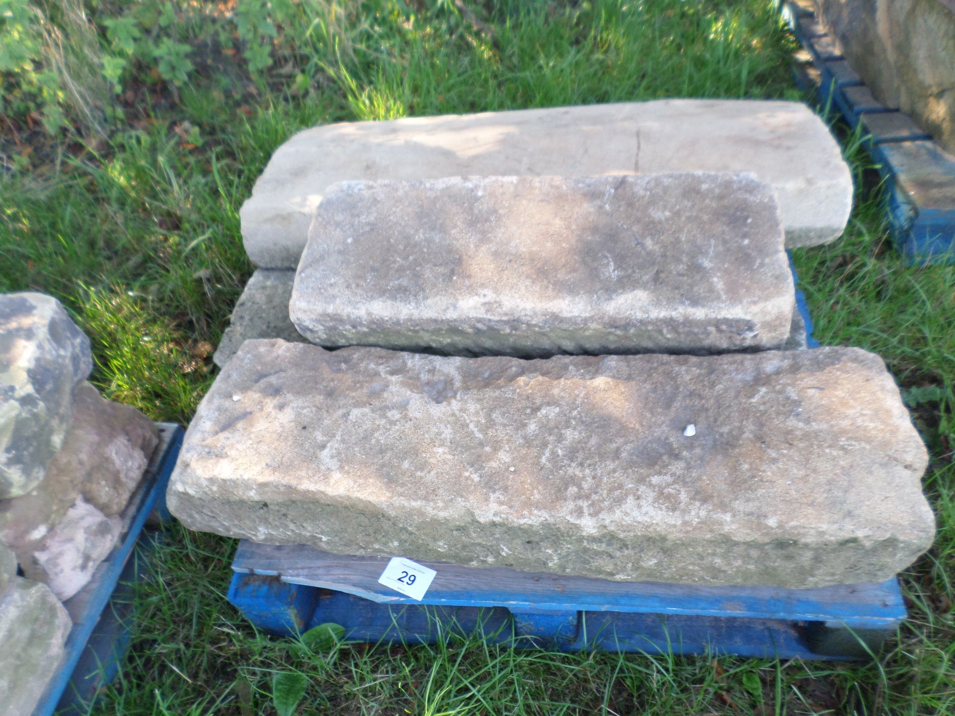 Pallet of building stone