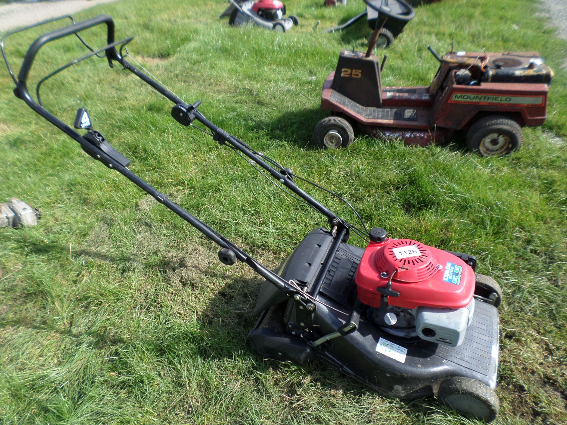 Mountfield 21" roller mower with grassbox NO VAT