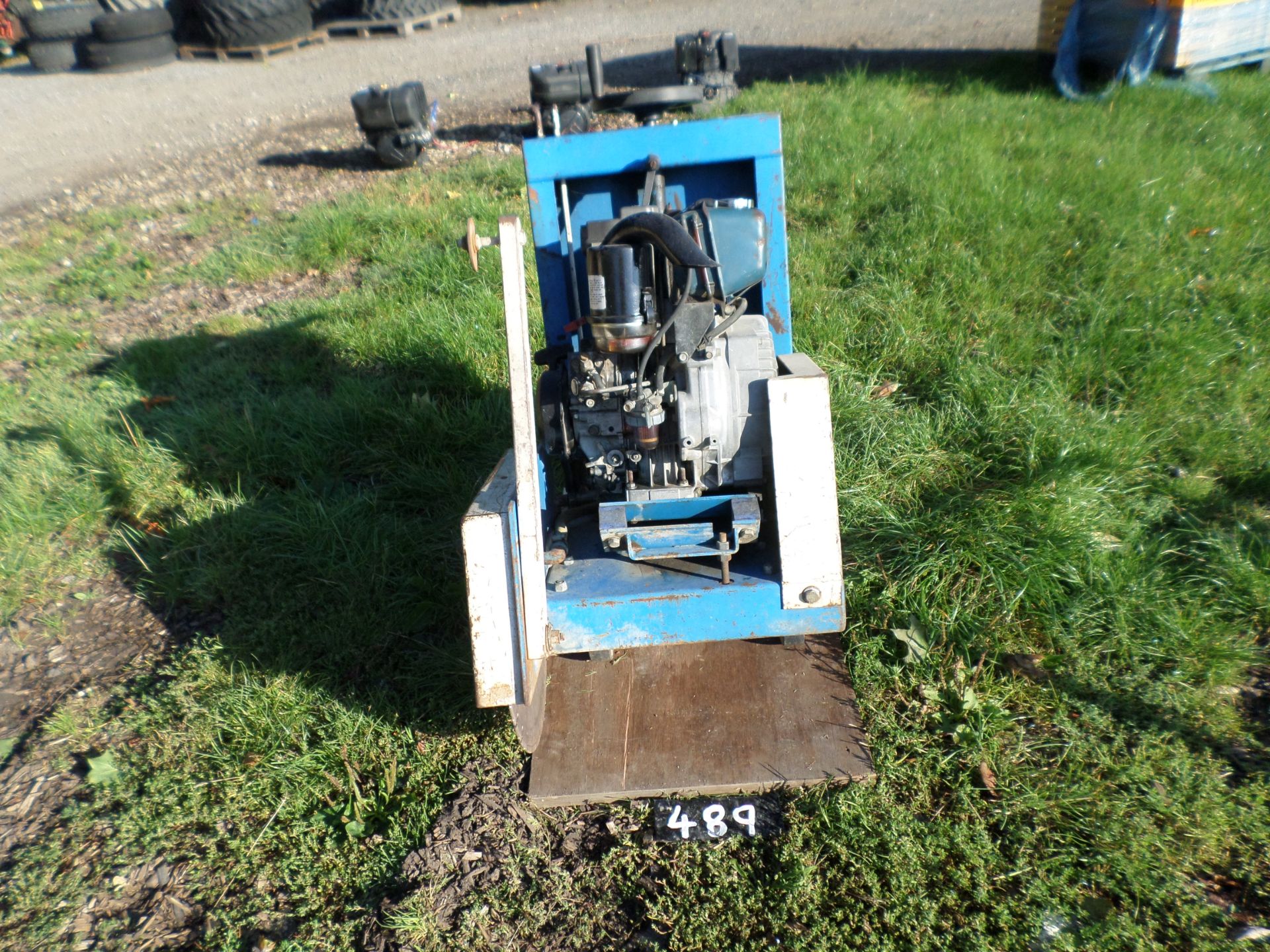 Robin diesel road saw, gwo NO VAT - Image 2 of 2