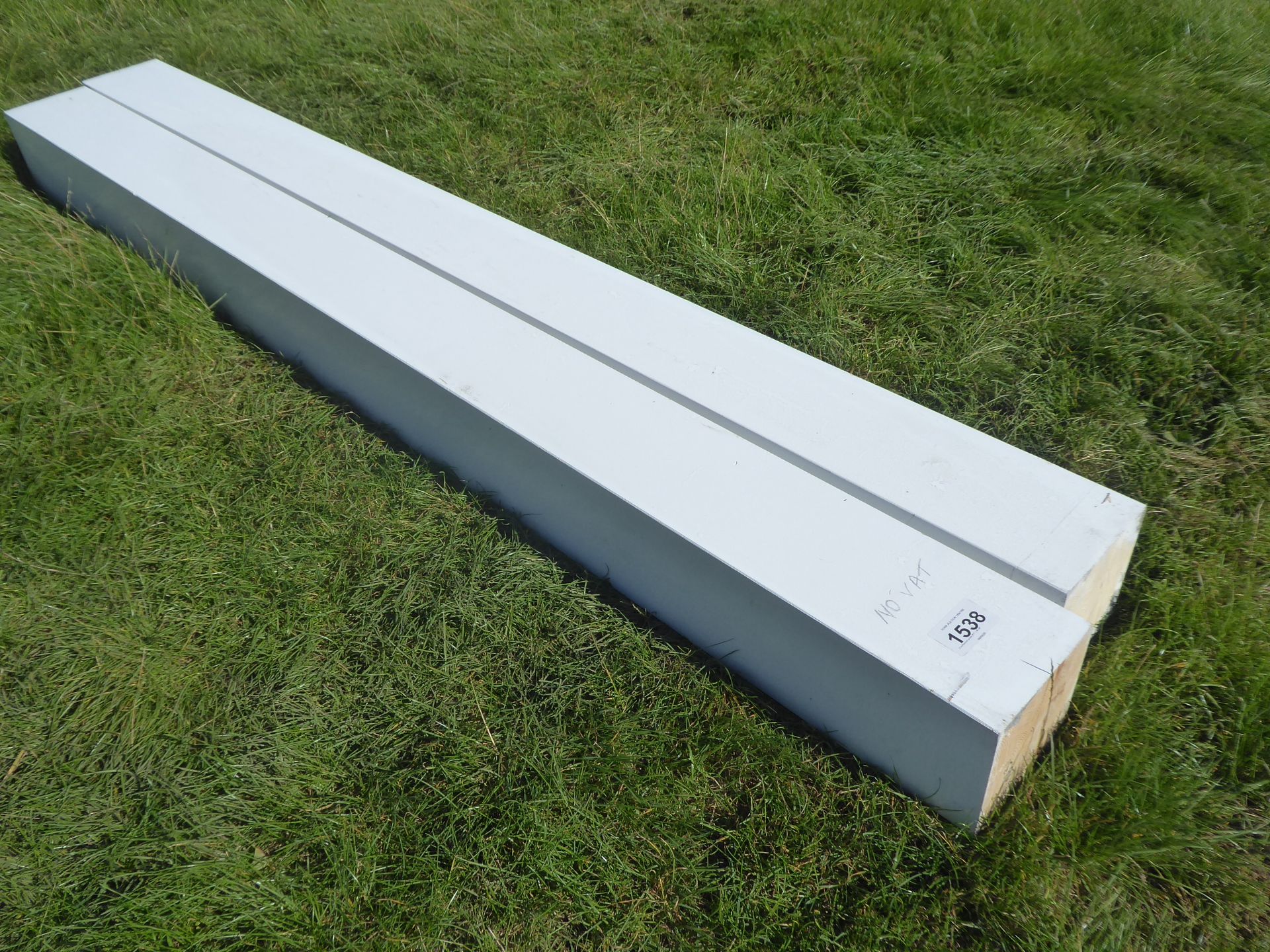 2 softwood posts 8'7" x 8"x8", NO VAT