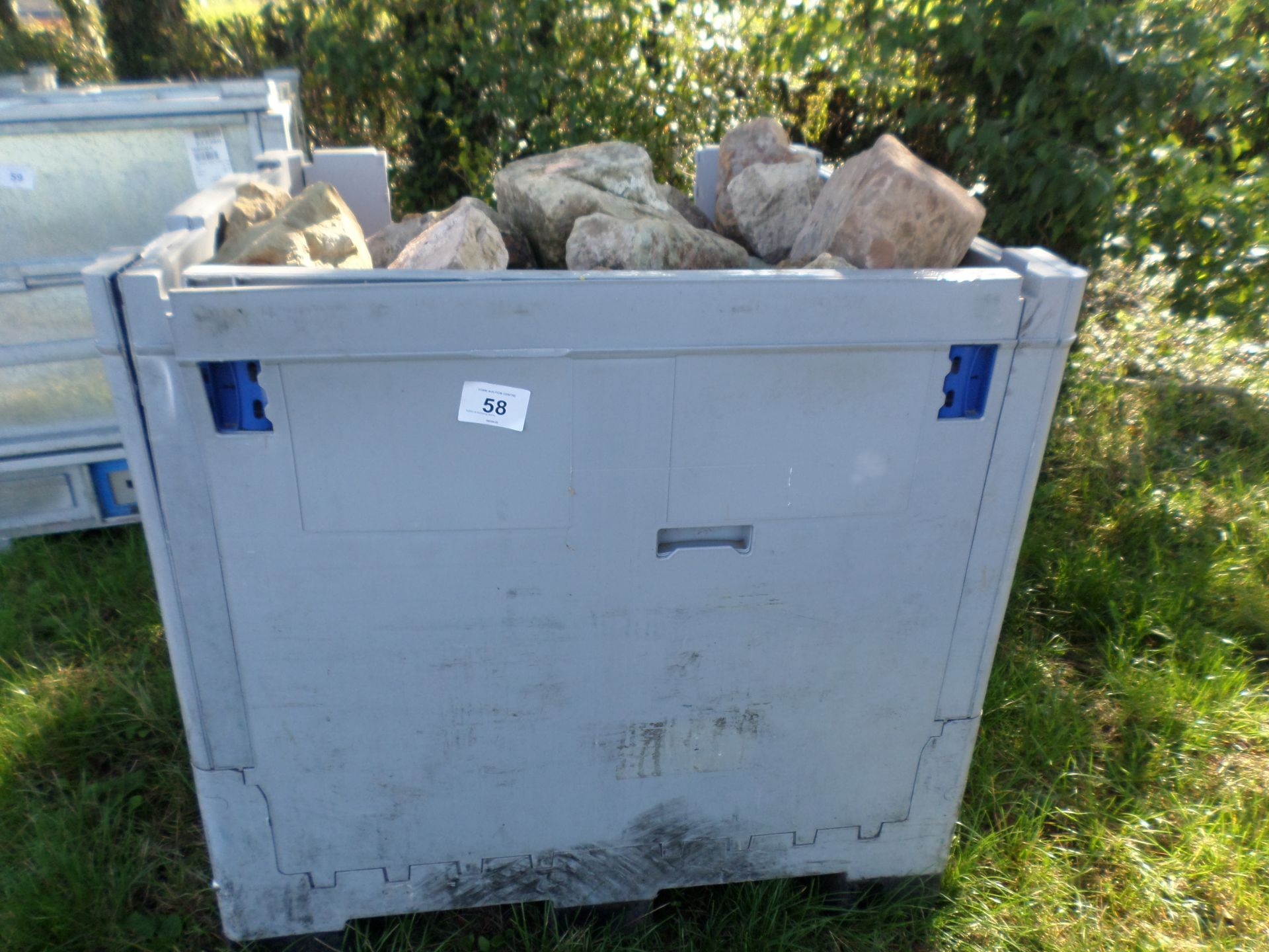 Pallet of building stone