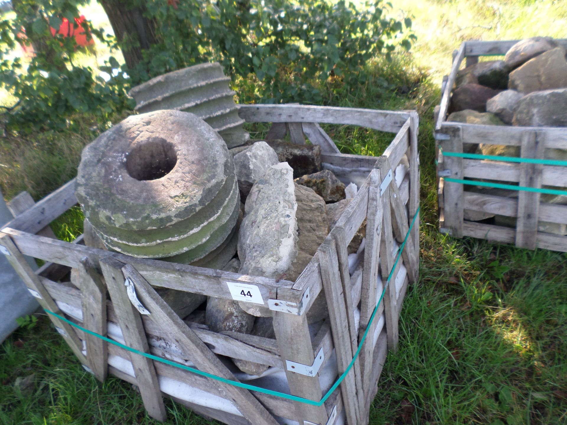 Pallet of building stone