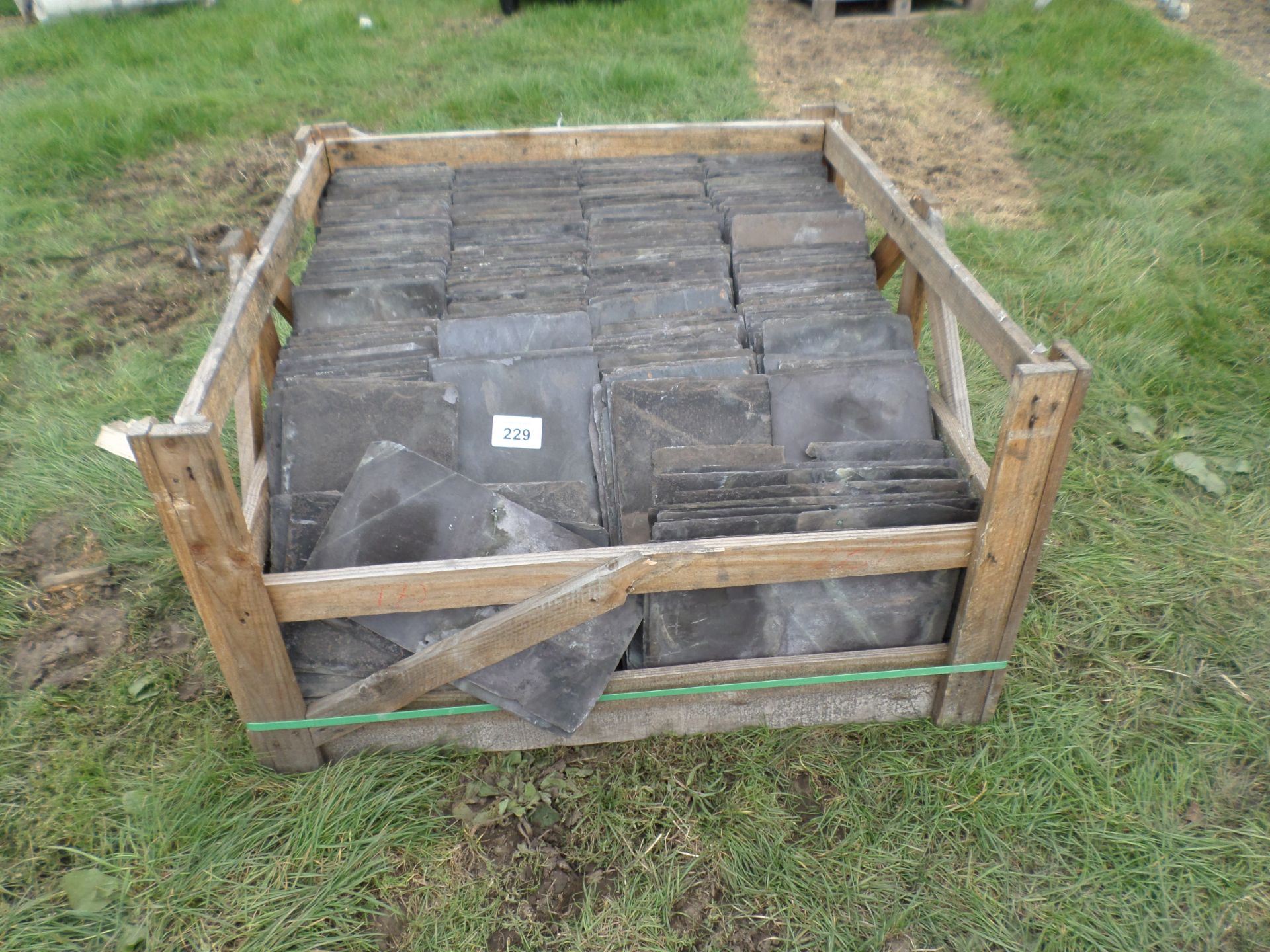 Crate of slate tiles 10"x18" NO VAT