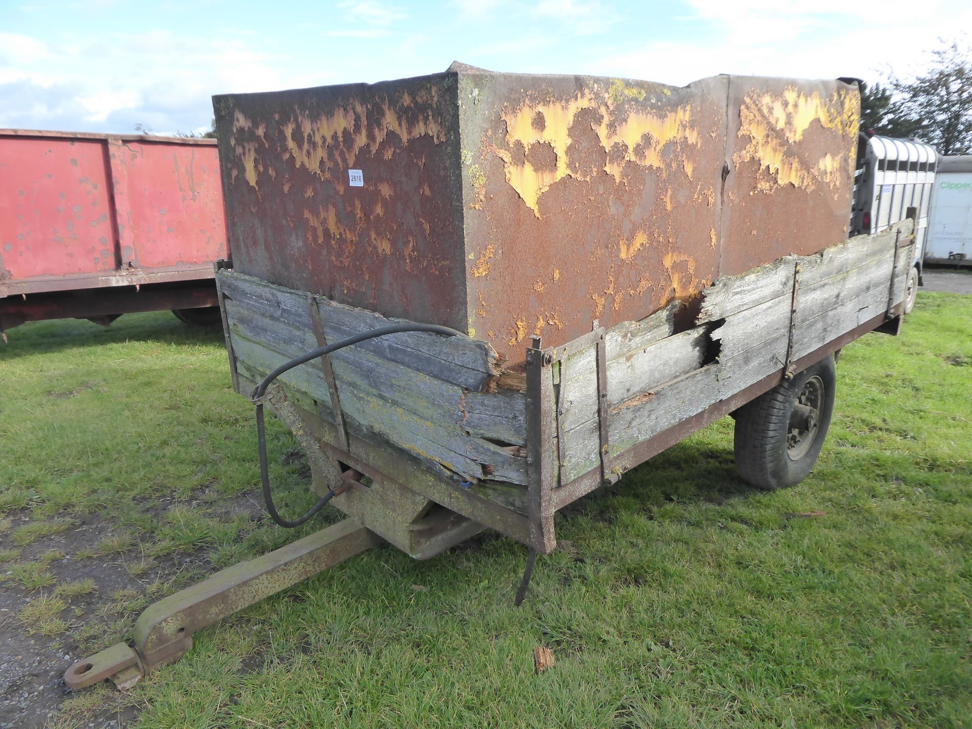 3T trailer with grain tank