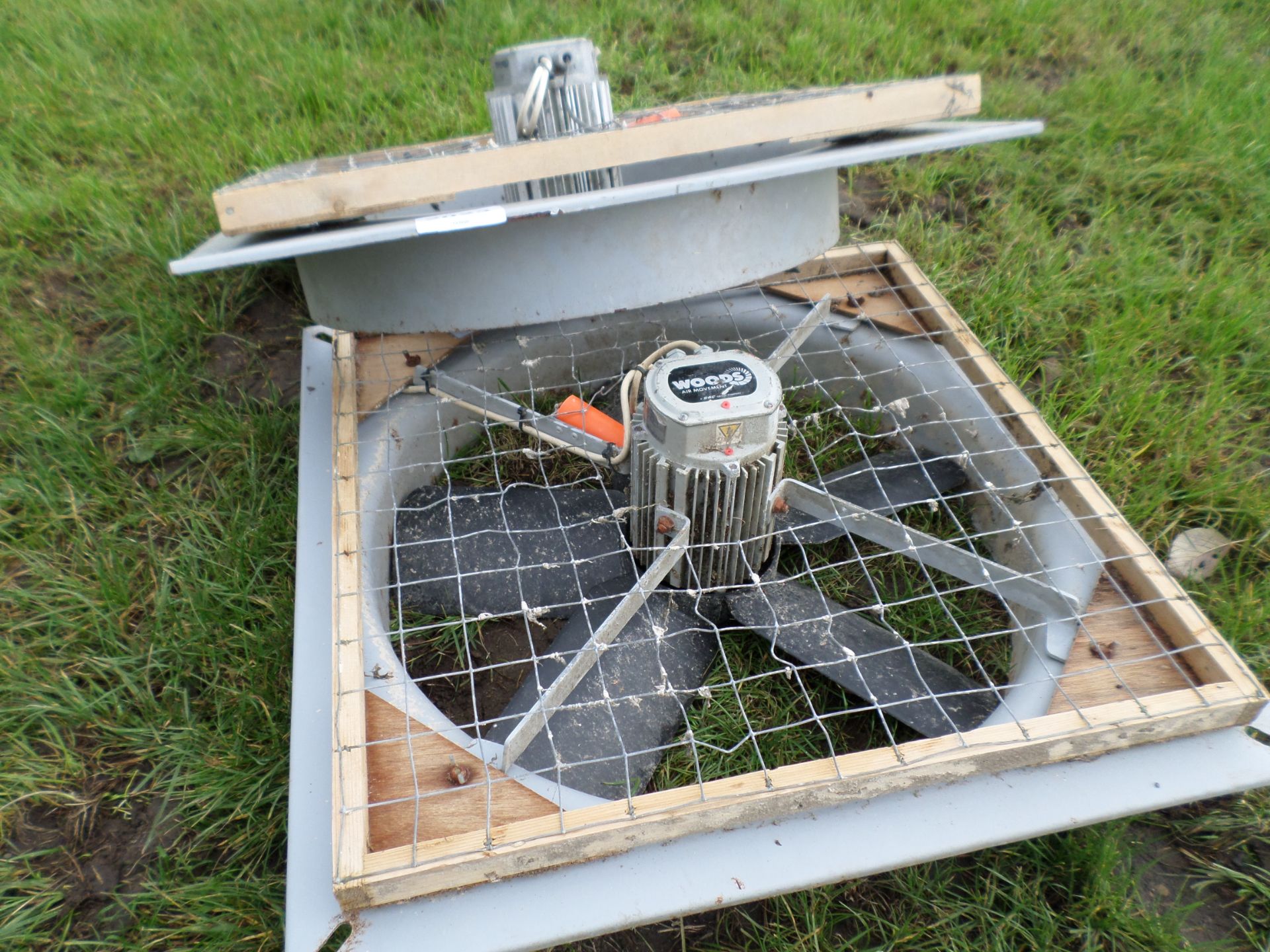 2 poultry/pig house extractor fans NO VAT