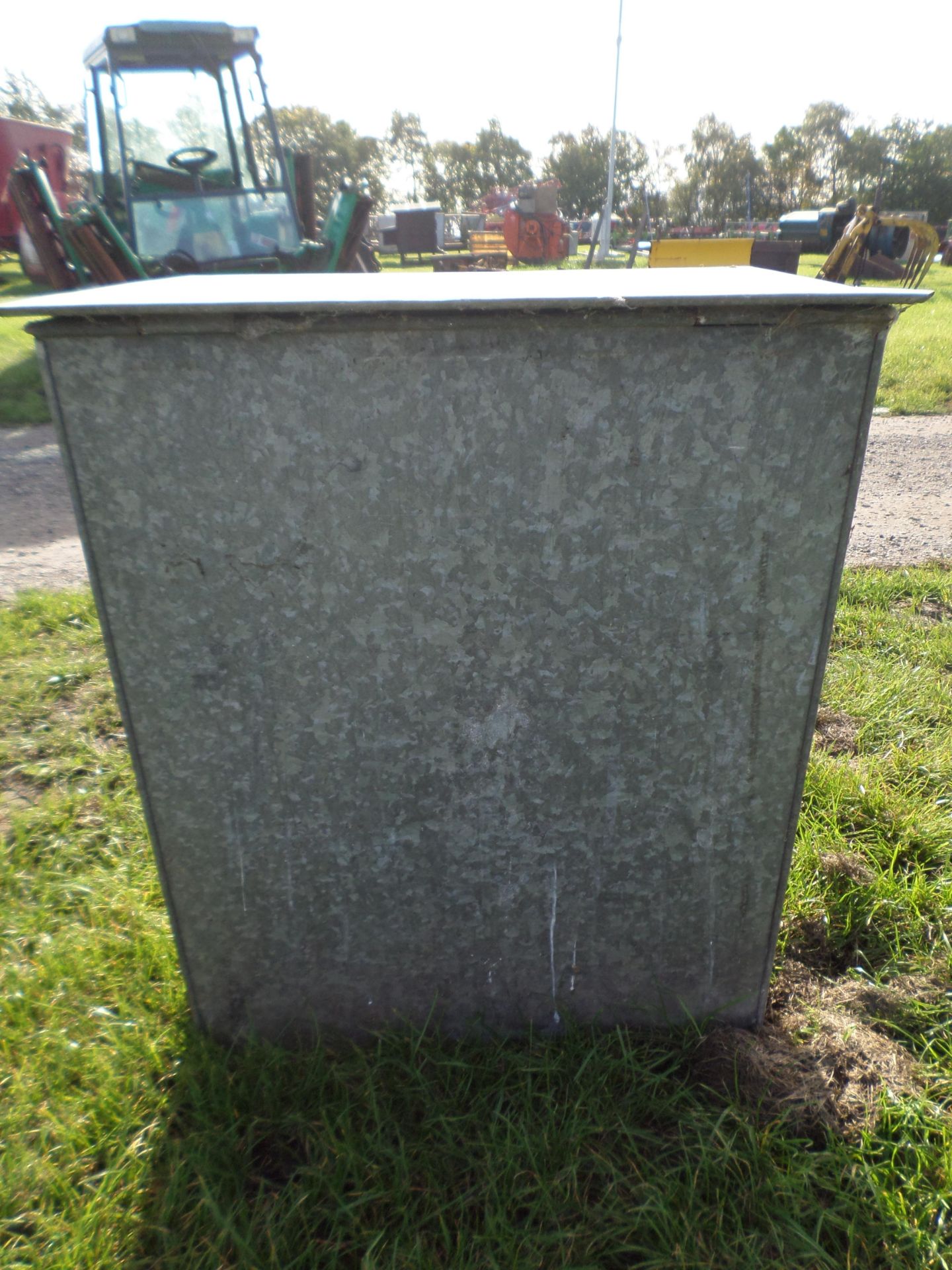 Galvanised coal bunker - Image 2 of 4