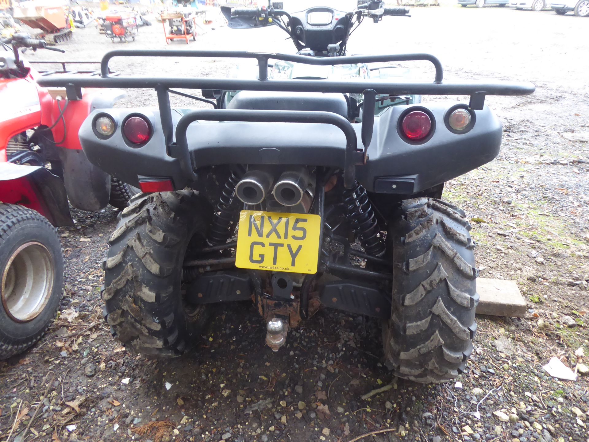 TGB 500 SL 4x4 green quad bike, road registered, 2015,bull bar, tow bar, indicators and lights, - Image 2 of 3