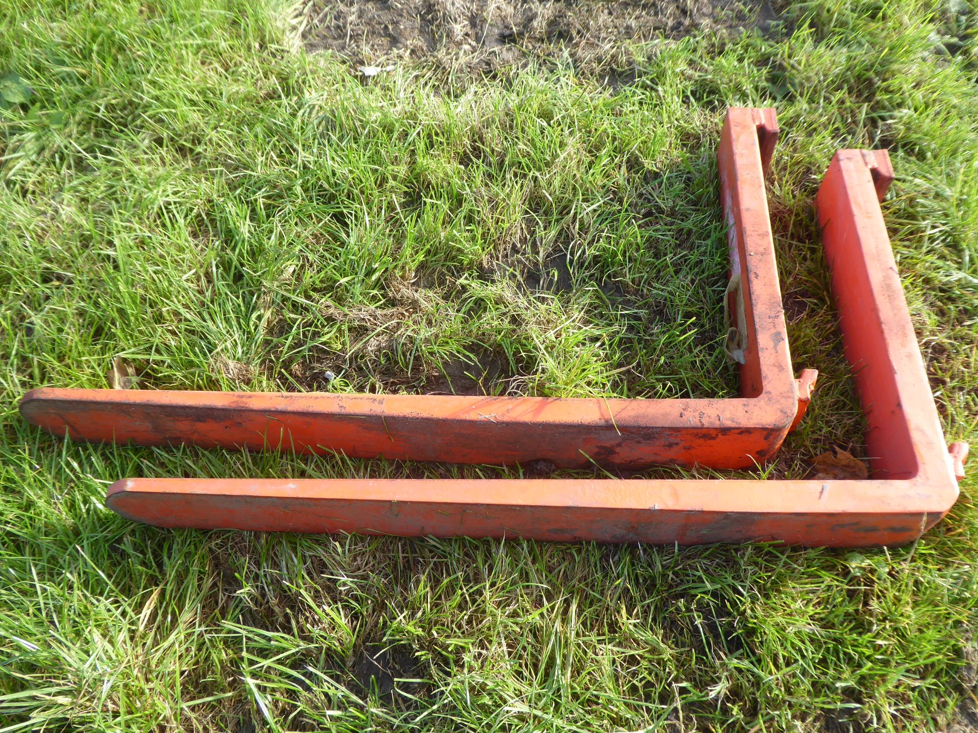 Pair of unused forklift tines NO VAT