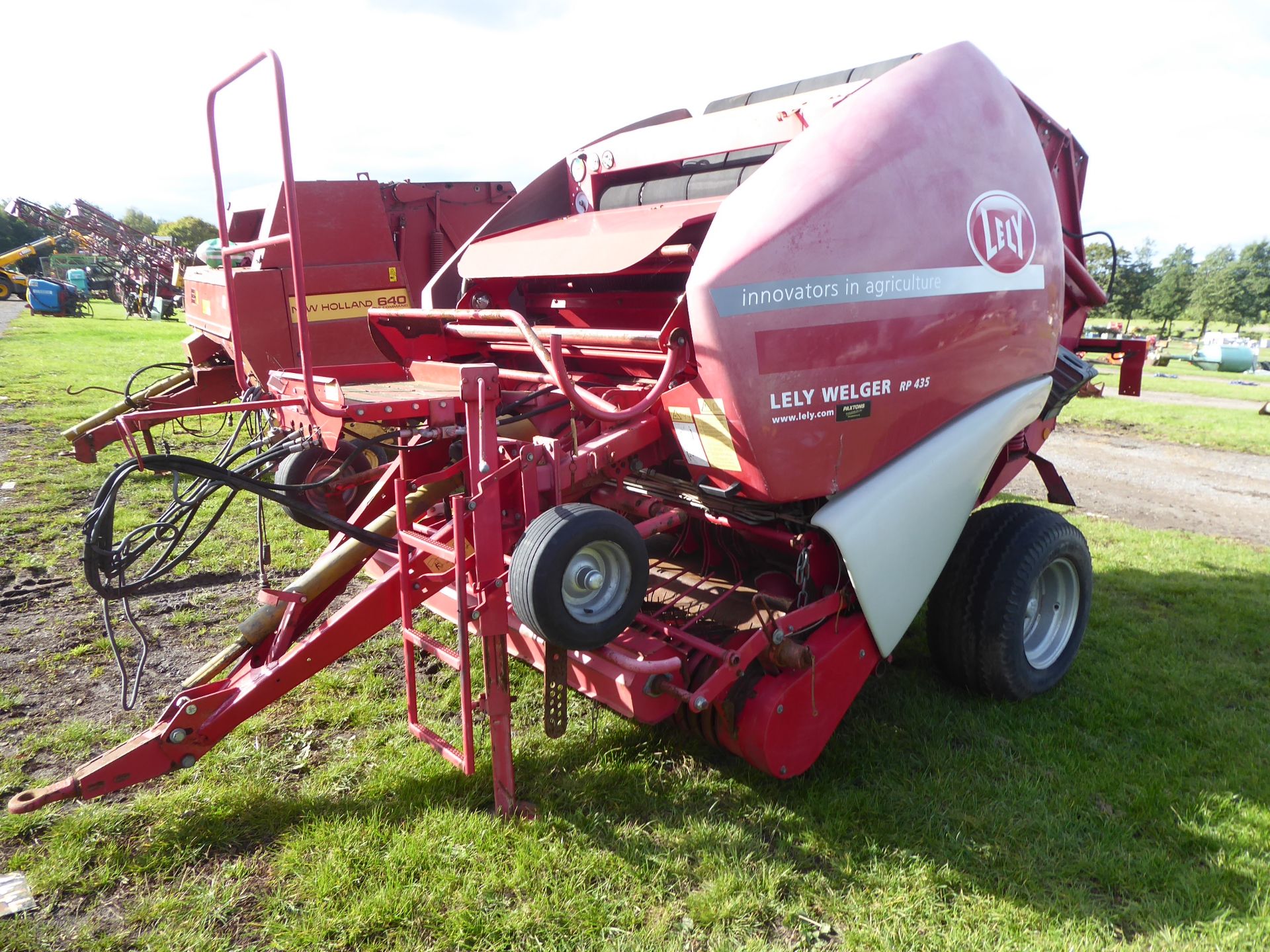 Welger RP435 Farmer round baler, 22760 bales