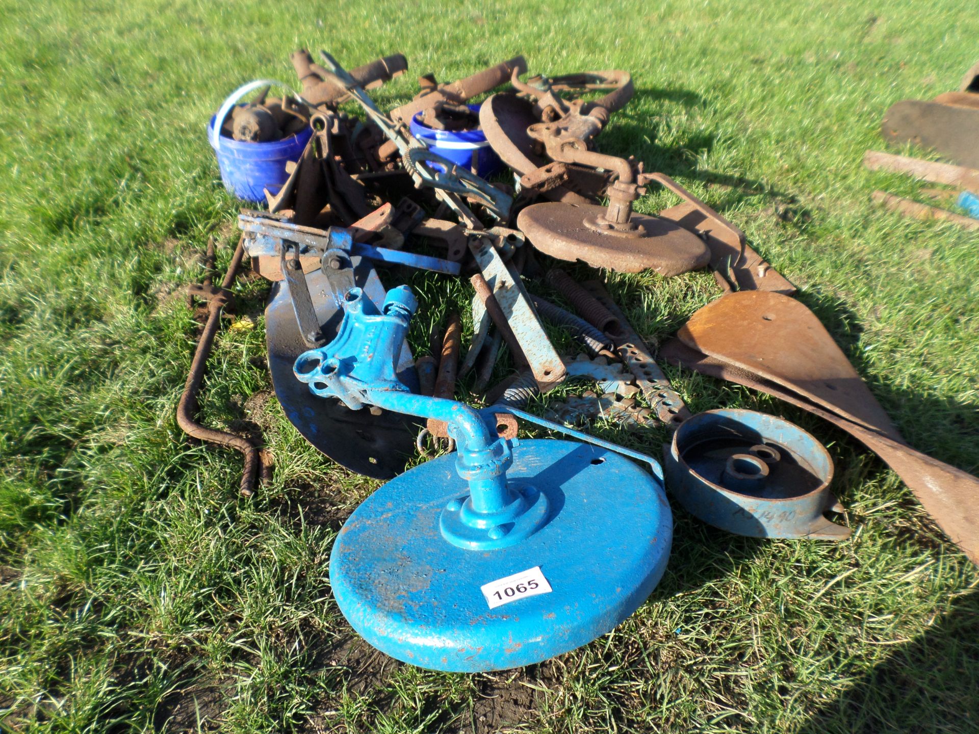 Ransome plough trailed parts, NO VAT