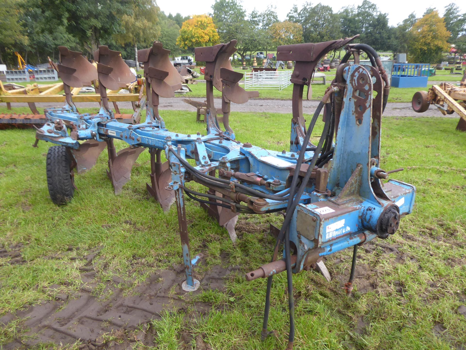 Lemken 5F vari width plough - Image 3 of 3