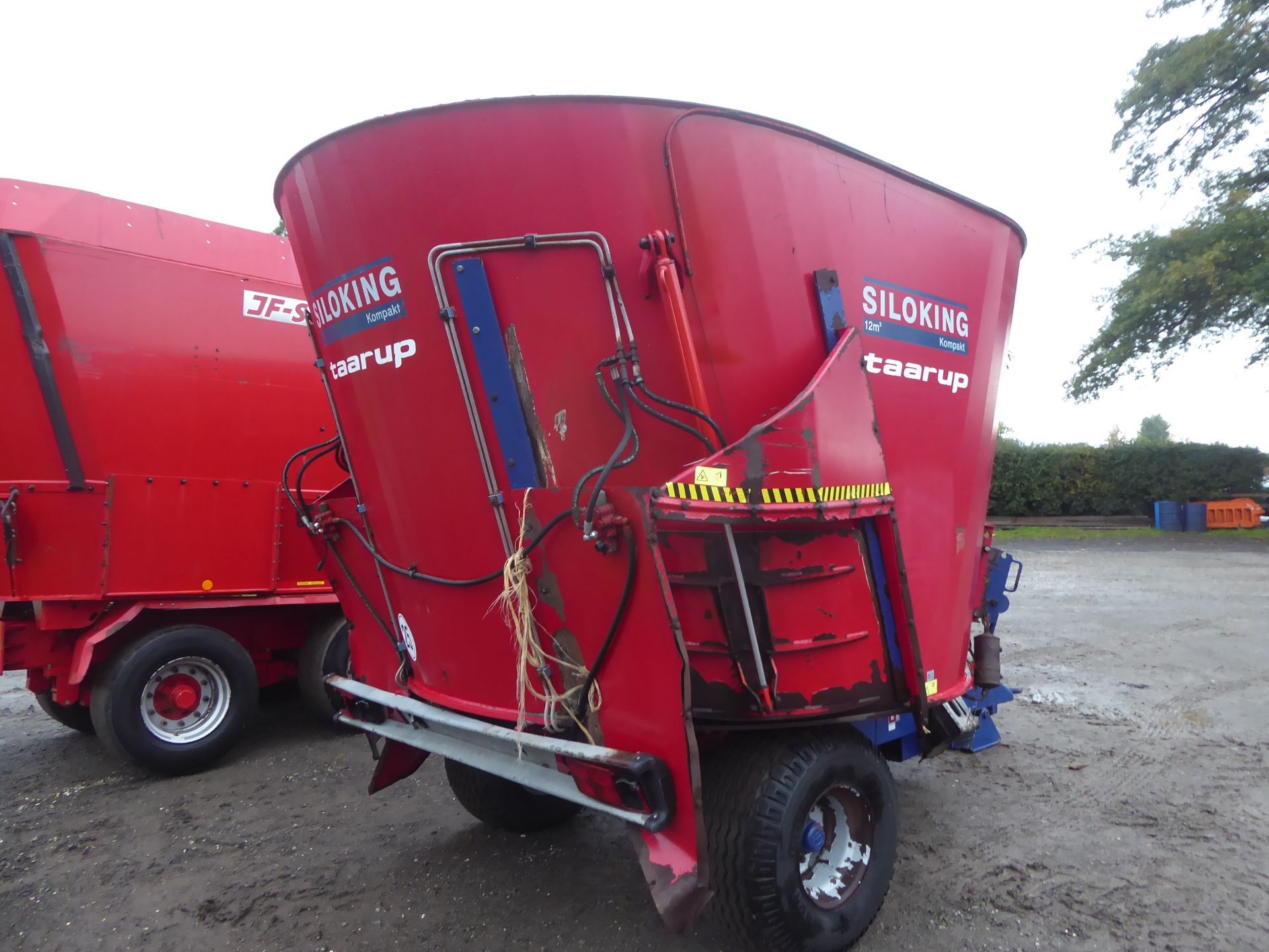 2007 Kverneland Siloking 12cu.m. Kompakt single vertical auger feeder, left and right rear door - Image 2 of 5