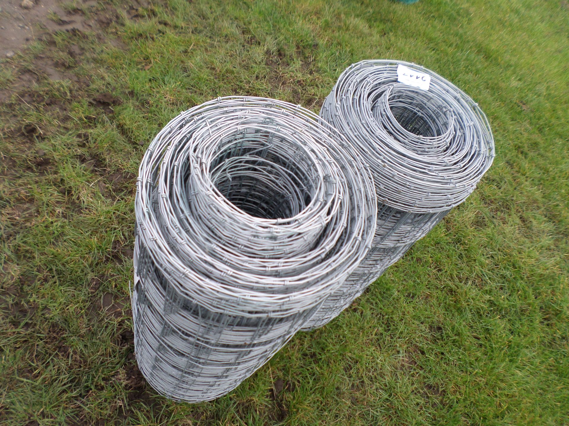 2 x 100m rolls of stock netting NO VAT - Image 2 of 2