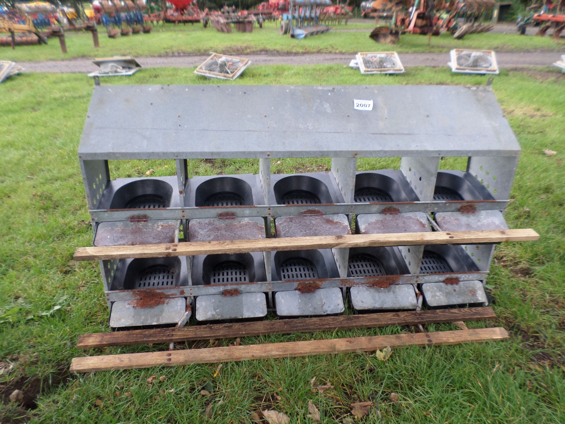 Poultry rollaway nest box NO VAT