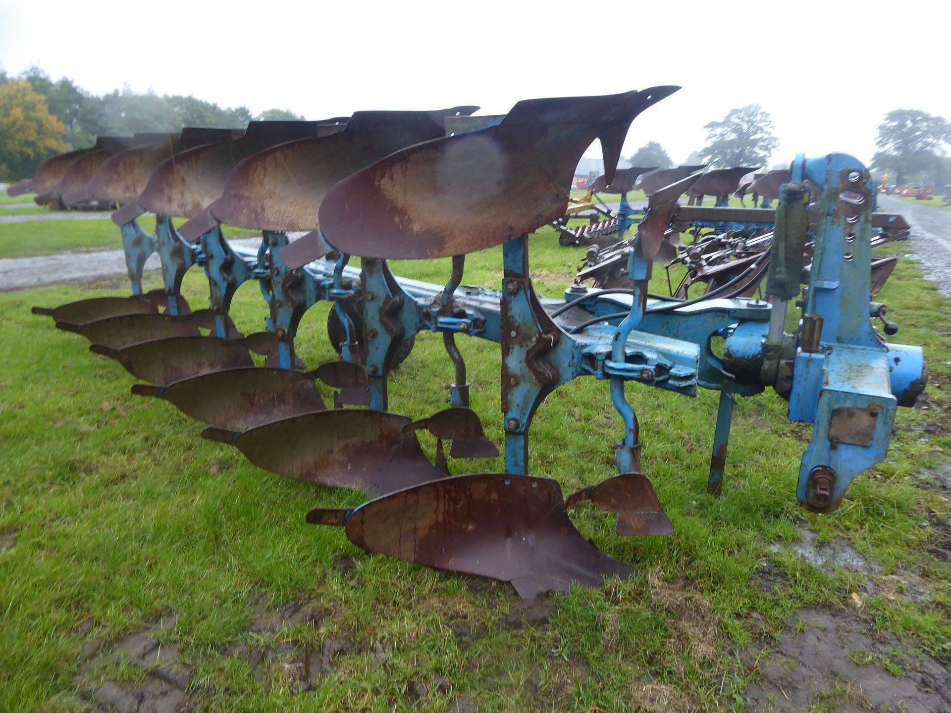 Lemken 6F reversible plough